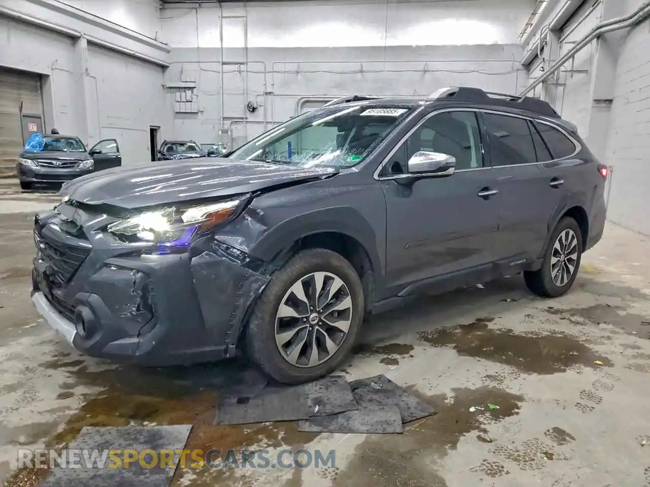 1 Photograph of a damaged car 4S4BTGPD3R3265956 SUBARU OUTBACK 2024