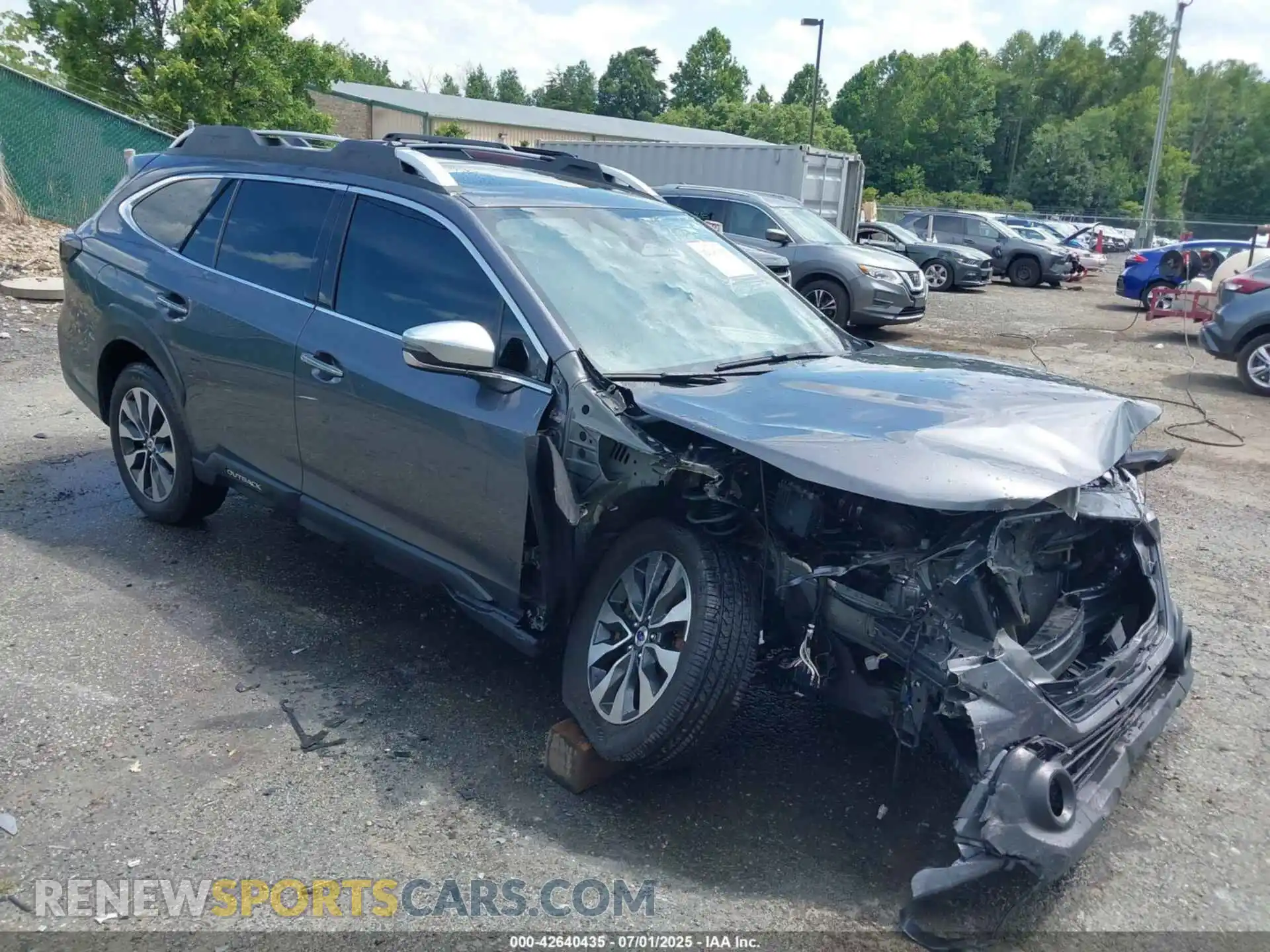 1 Photograph of a damaged car 4S4BTGPD3R3276133 SUBARU OUTBACK 2024