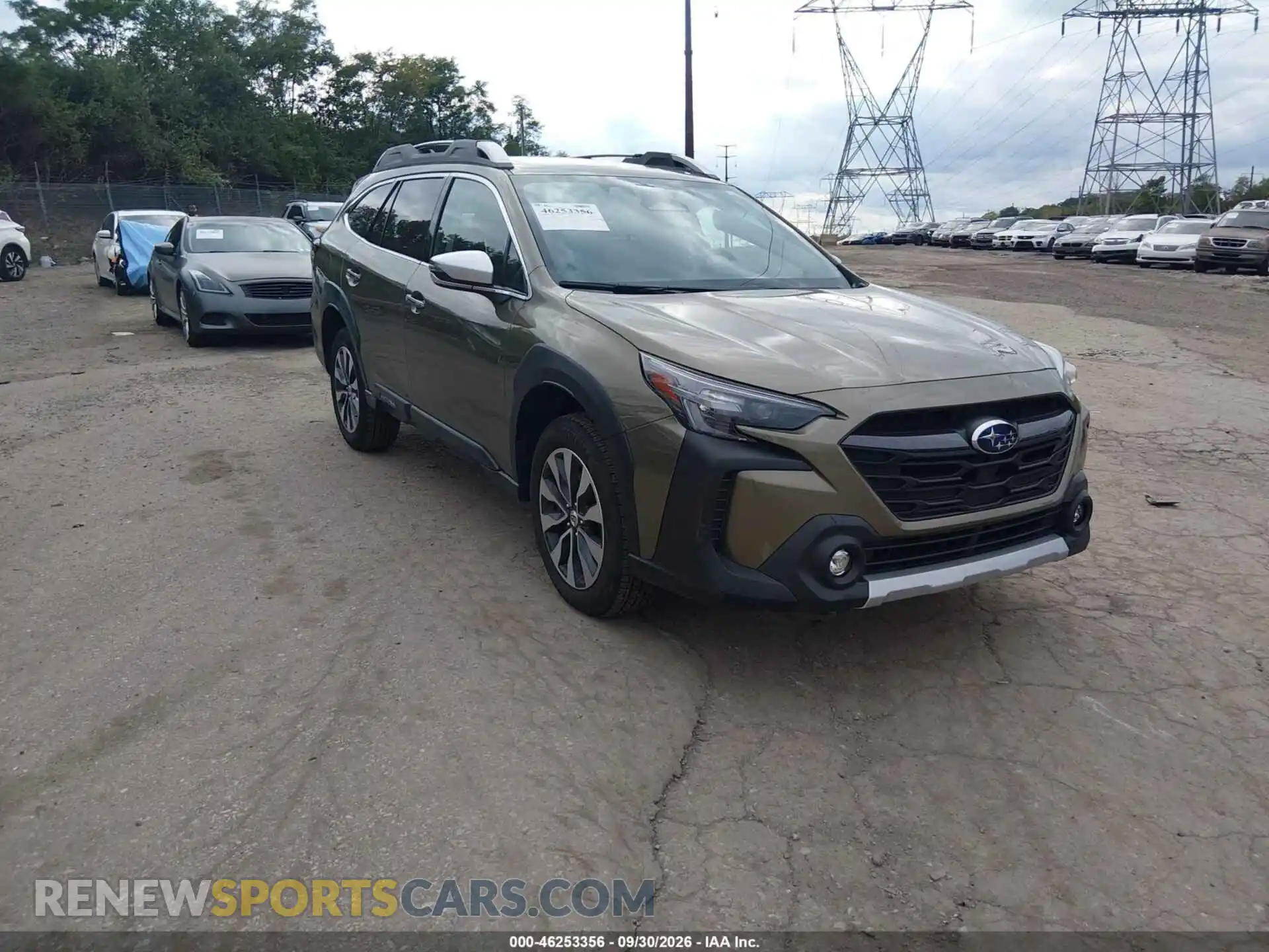 1 Photograph of a damaged car 4S4BTGPD5R3147231 SUBARU OUTBACK 2024