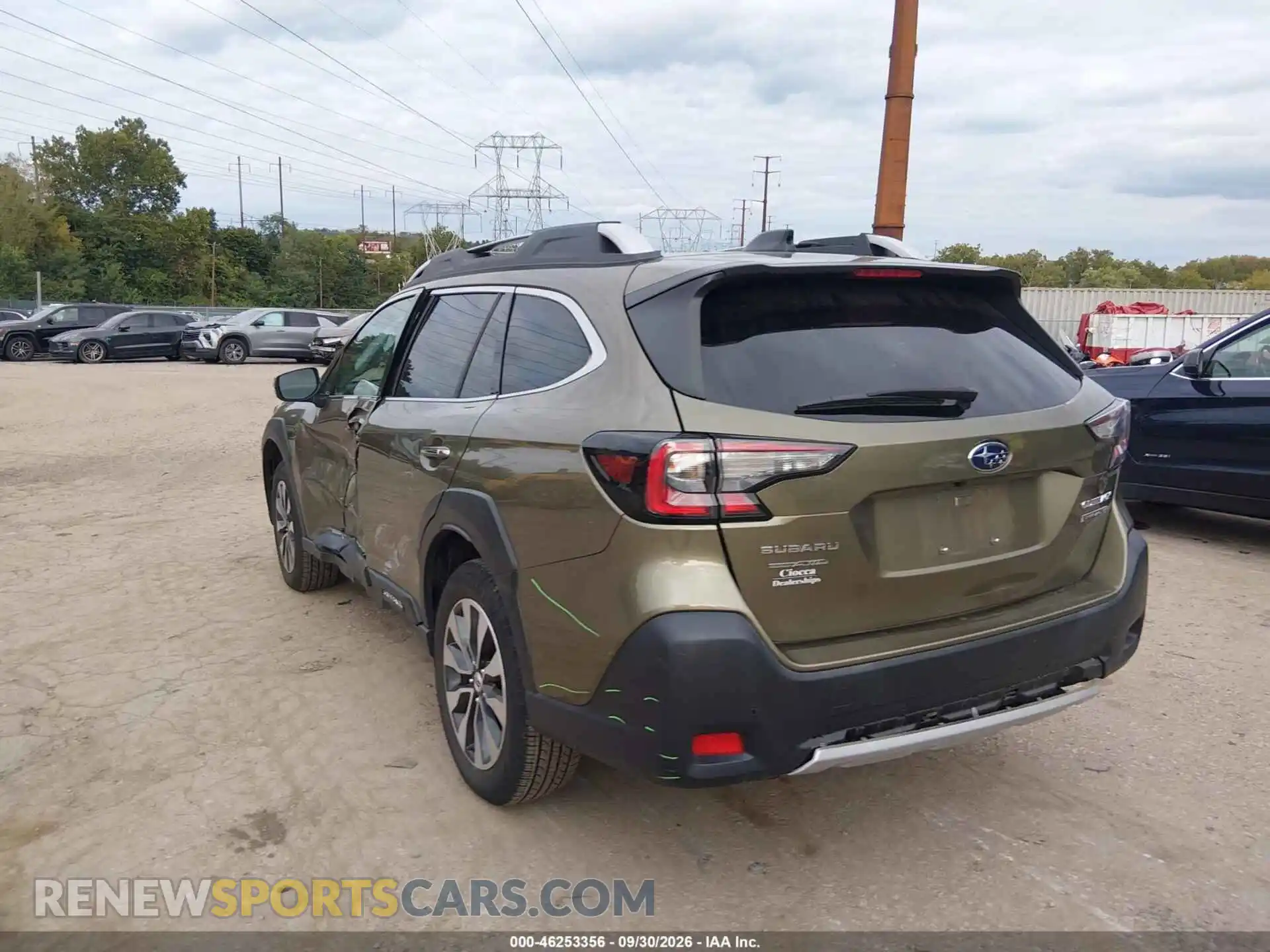 3 Photograph of a damaged car 4S4BTGPD5R3147231 SUBARU OUTBACK 2024