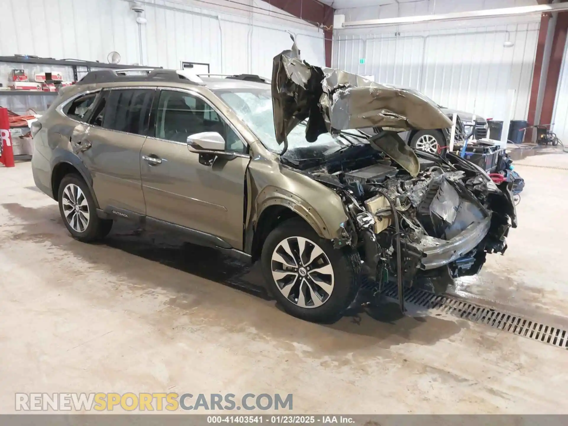 1 Photograph of a damaged car 4S4BTGPD5R3196719 SUBARU OUTBACK 2024