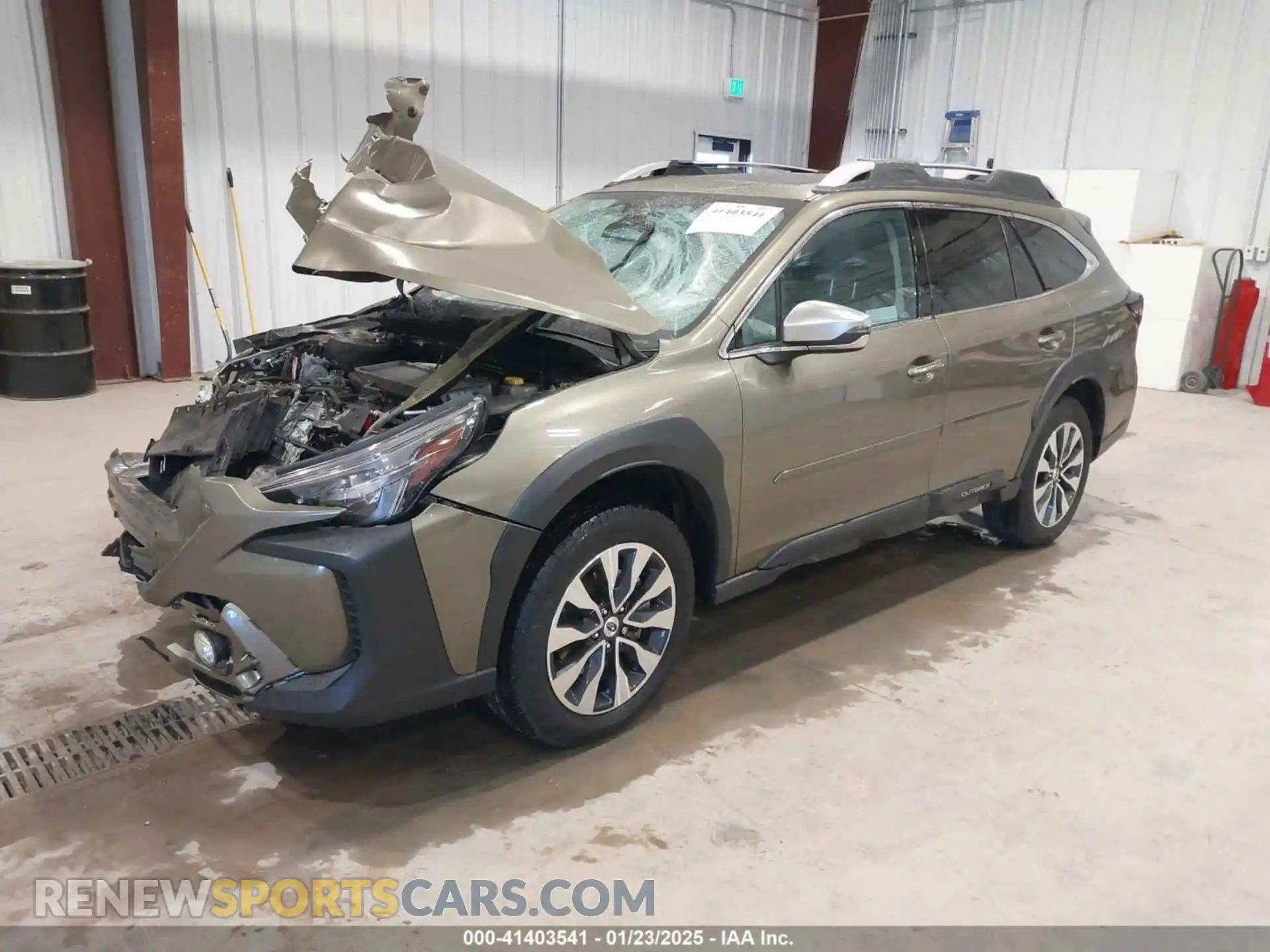 2 Photograph of a damaged car 4S4BTGPD5R3196719 SUBARU OUTBACK 2024