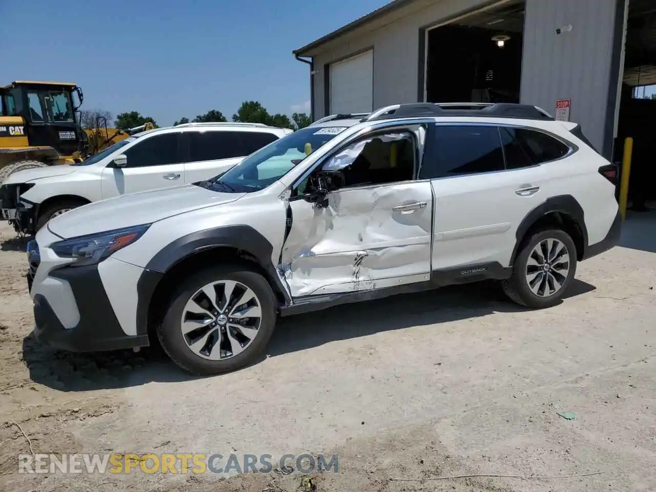 1 Photograph of a damaged car 4S4BTGPD5R3230271 SUBARU OUTBACK 2024