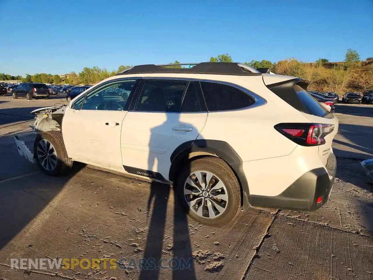 2 fotografías del automóvil dañado 4S4BTGPD7R3224164 SUBARU OUTBACK 2024