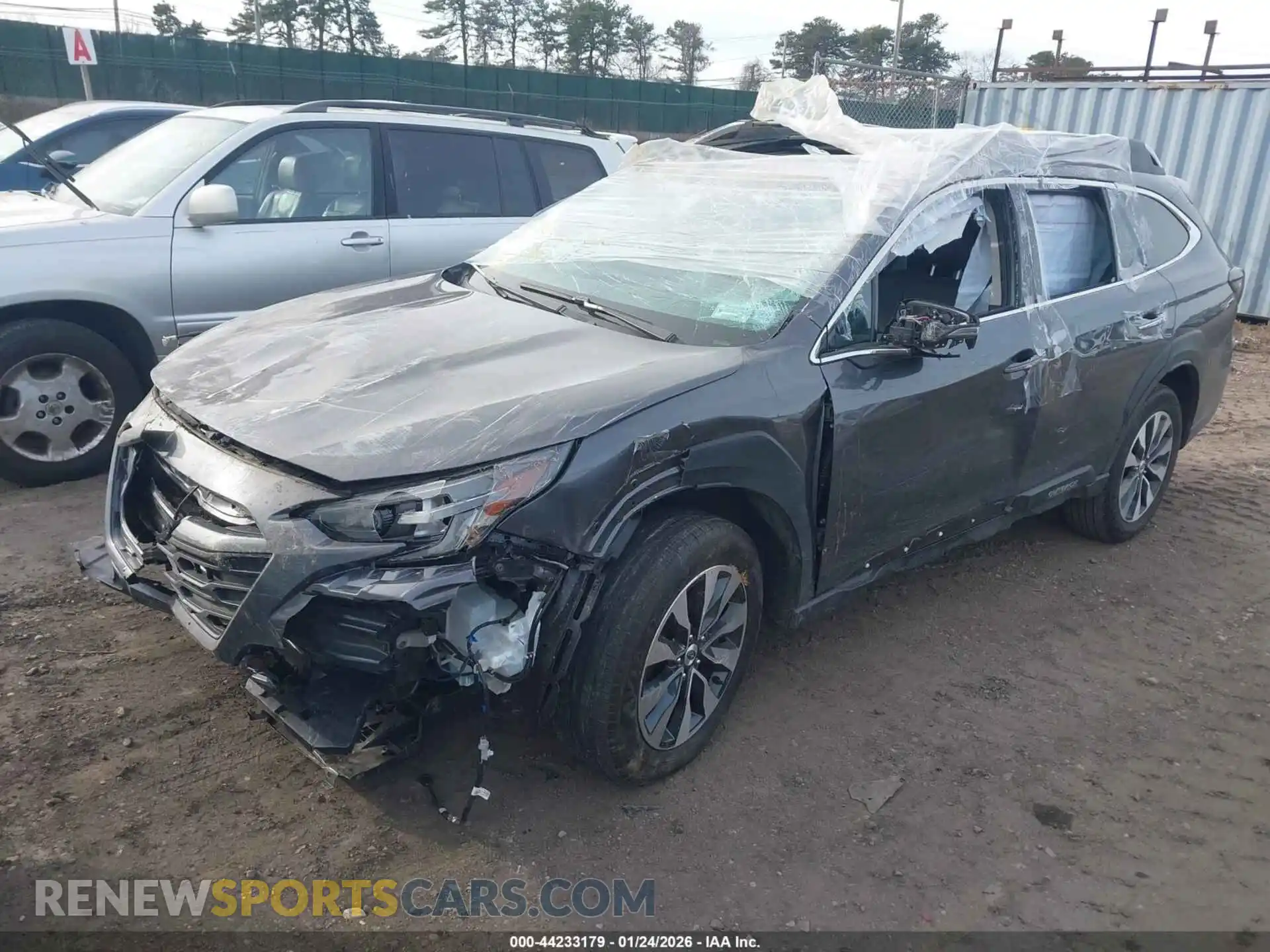 2 Photograph of a damaged car 4S4BTGPD7R3243586 SUBARU OUTBACK 2024