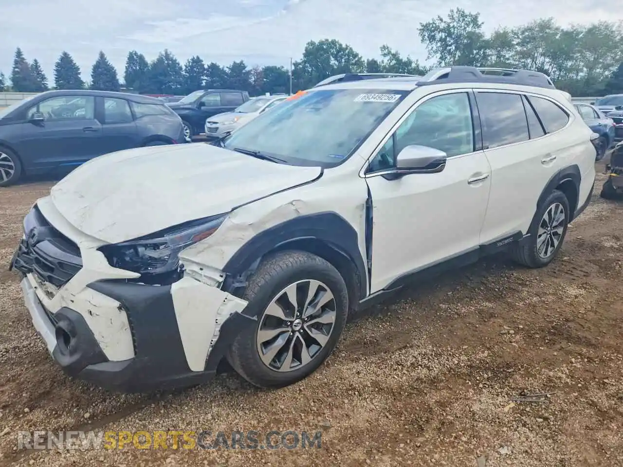 1 fotografías del automóvil dañado 4S4BTGPD8R3107399 SUBARU OUTBACK 2024