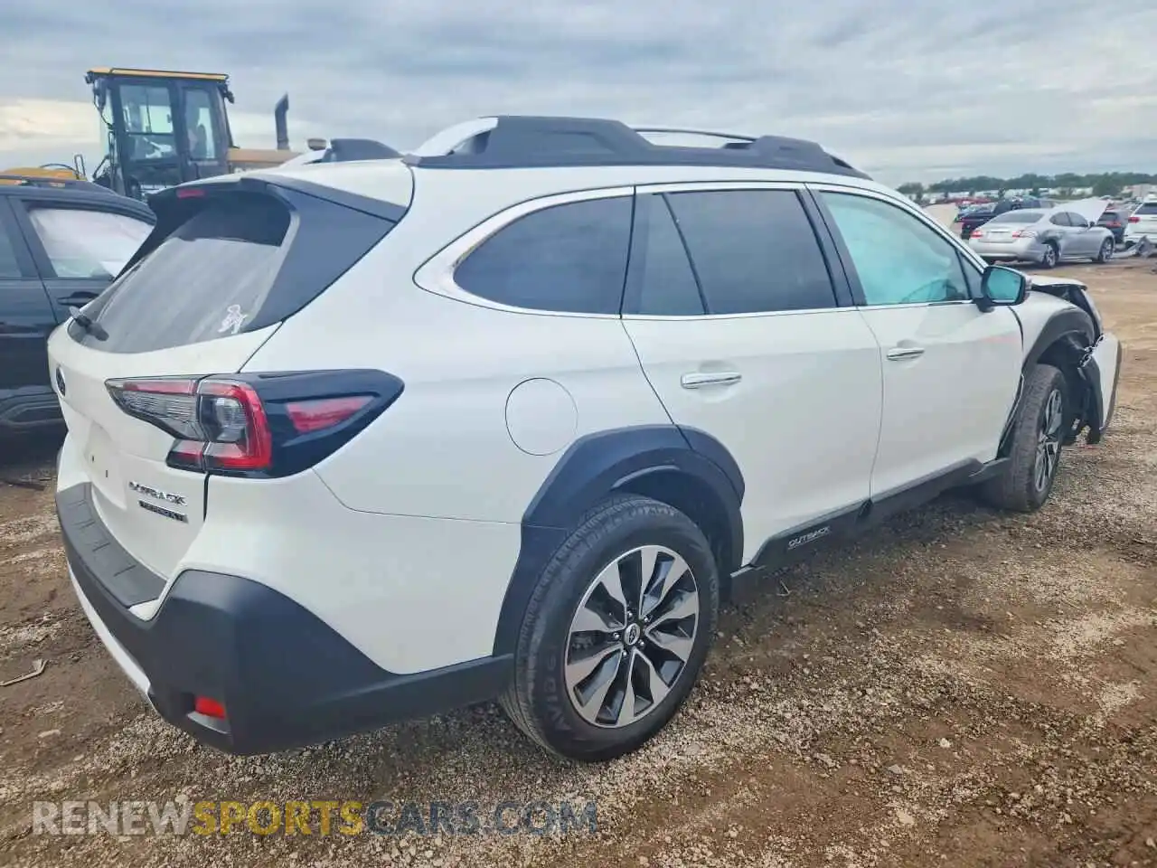 3 fotografías del automóvil dañado 4S4BTGPD8R3107399 SUBARU OUTBACK 2024