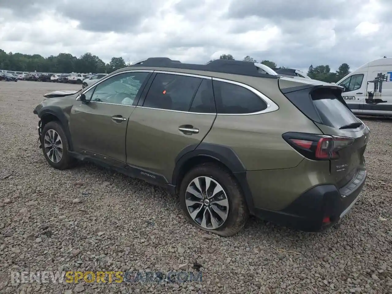 2 Photograph of a damaged car 4S4BTGPD8R3120170 SUBARU OUTBACK 2024
