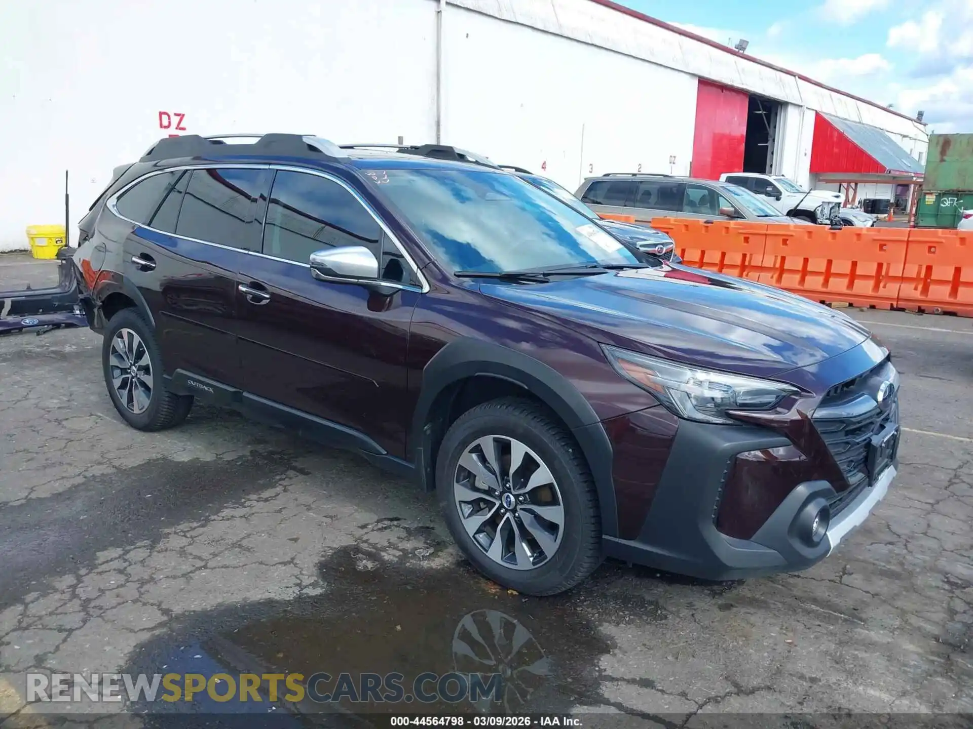 1 Photograph of a damaged car 4S4BTGPD8R3186136 SUBARU OUTBACK 2024