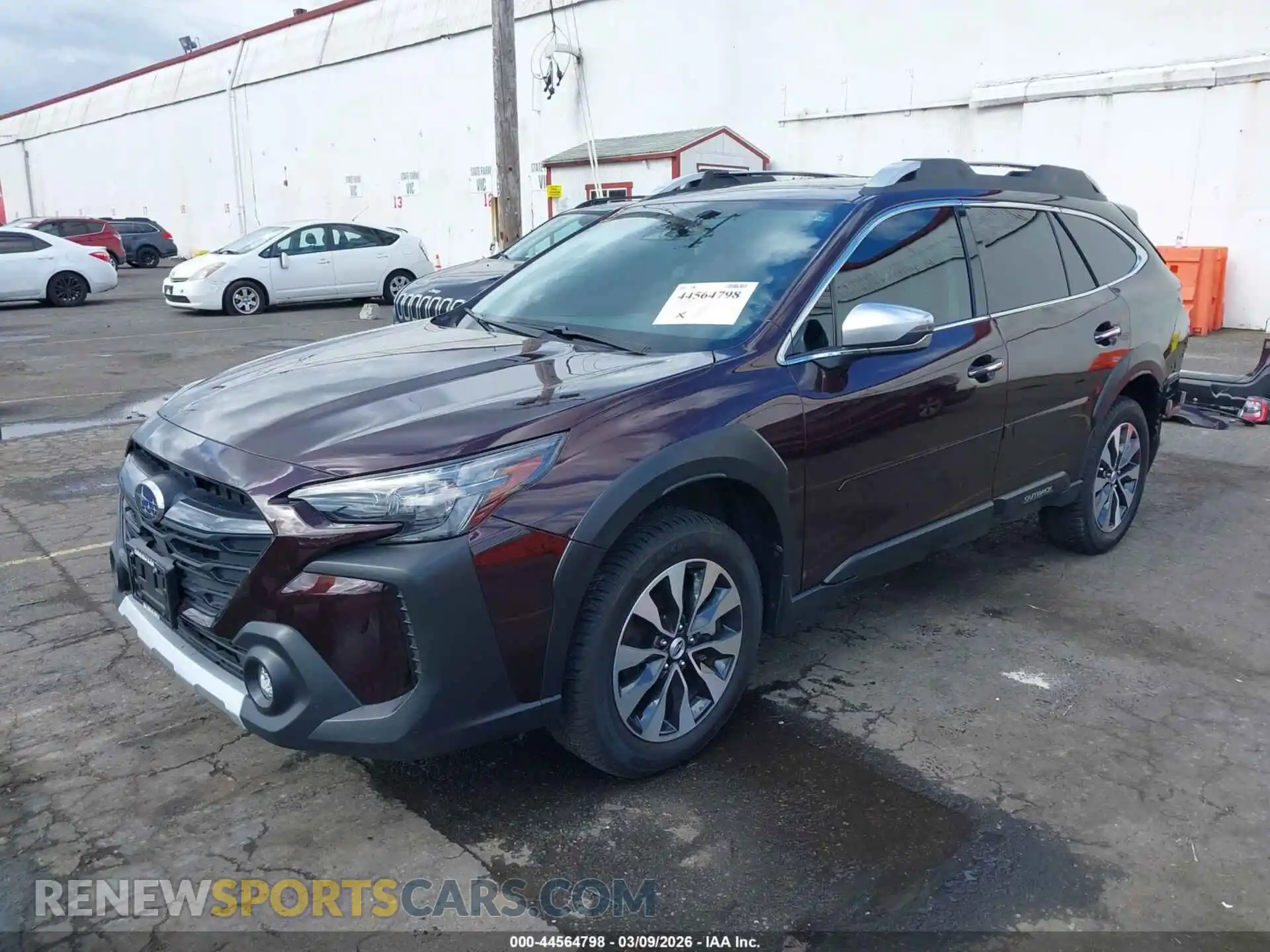 2 Photograph of a damaged car 4S4BTGPD8R3186136 SUBARU OUTBACK 2024