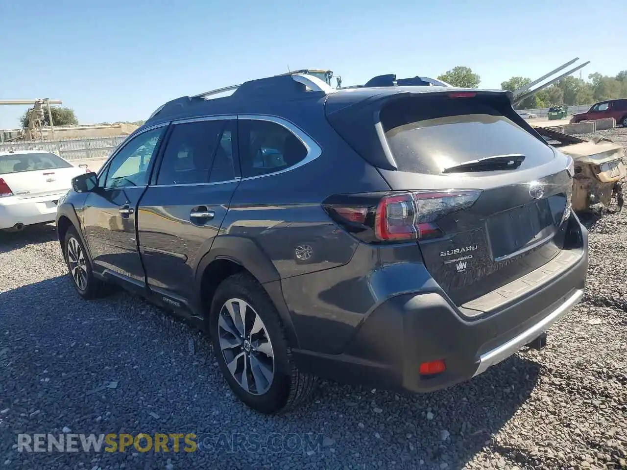 2 fotografías del automóvil dañado 4S4BTGPD8R3195497 SUBARU OUTBACK 2024