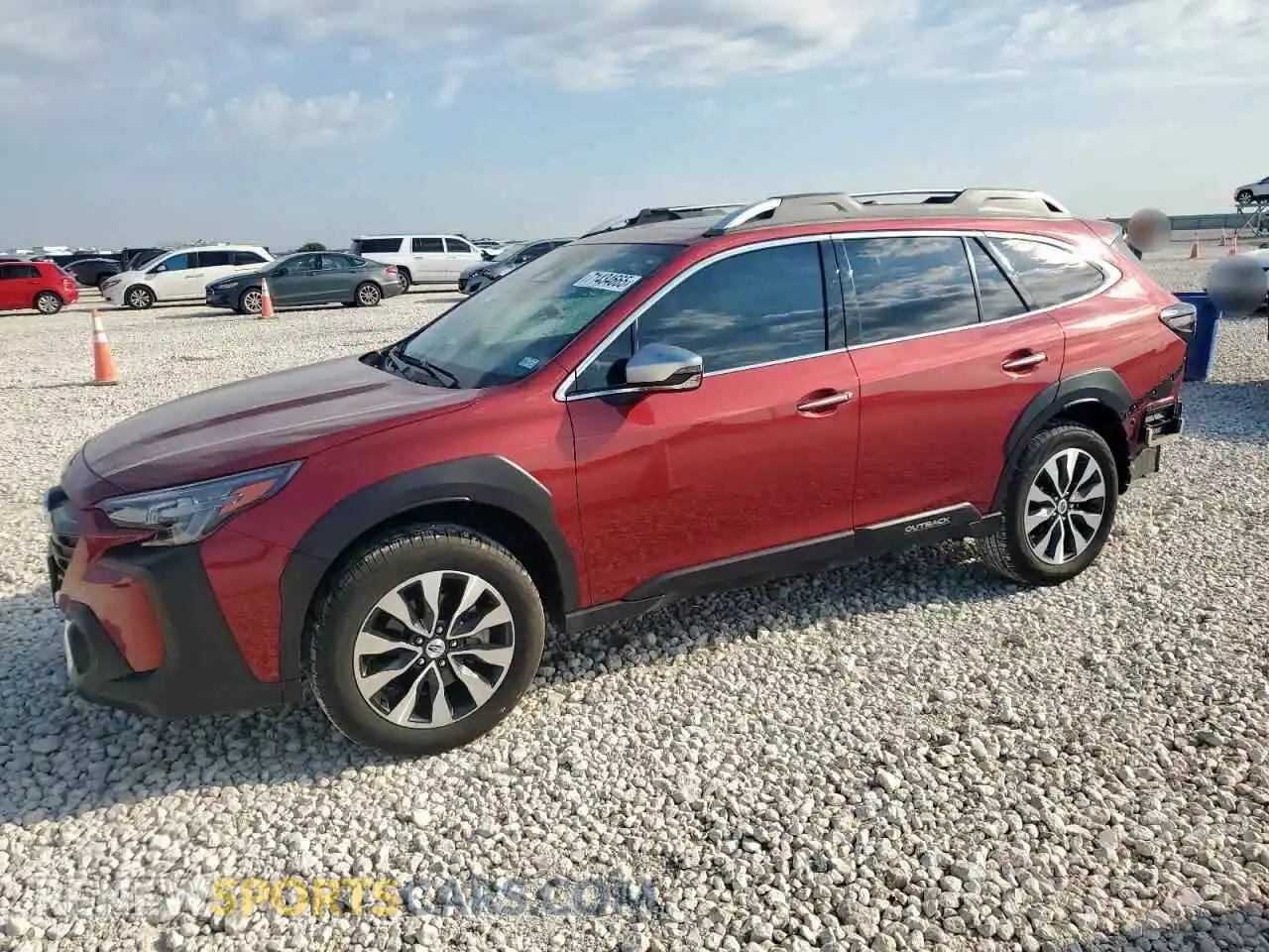 1 Photograph of a damaged car 4S4BTGPD8R3217644 SUBARU OUTBACK 2024