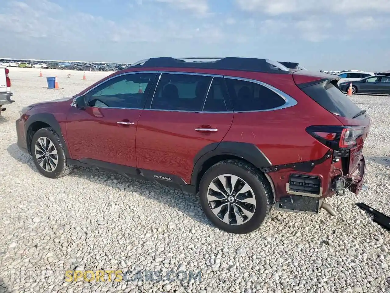 2 Photograph of a damaged car 4S4BTGPD8R3217644 SUBARU OUTBACK 2024