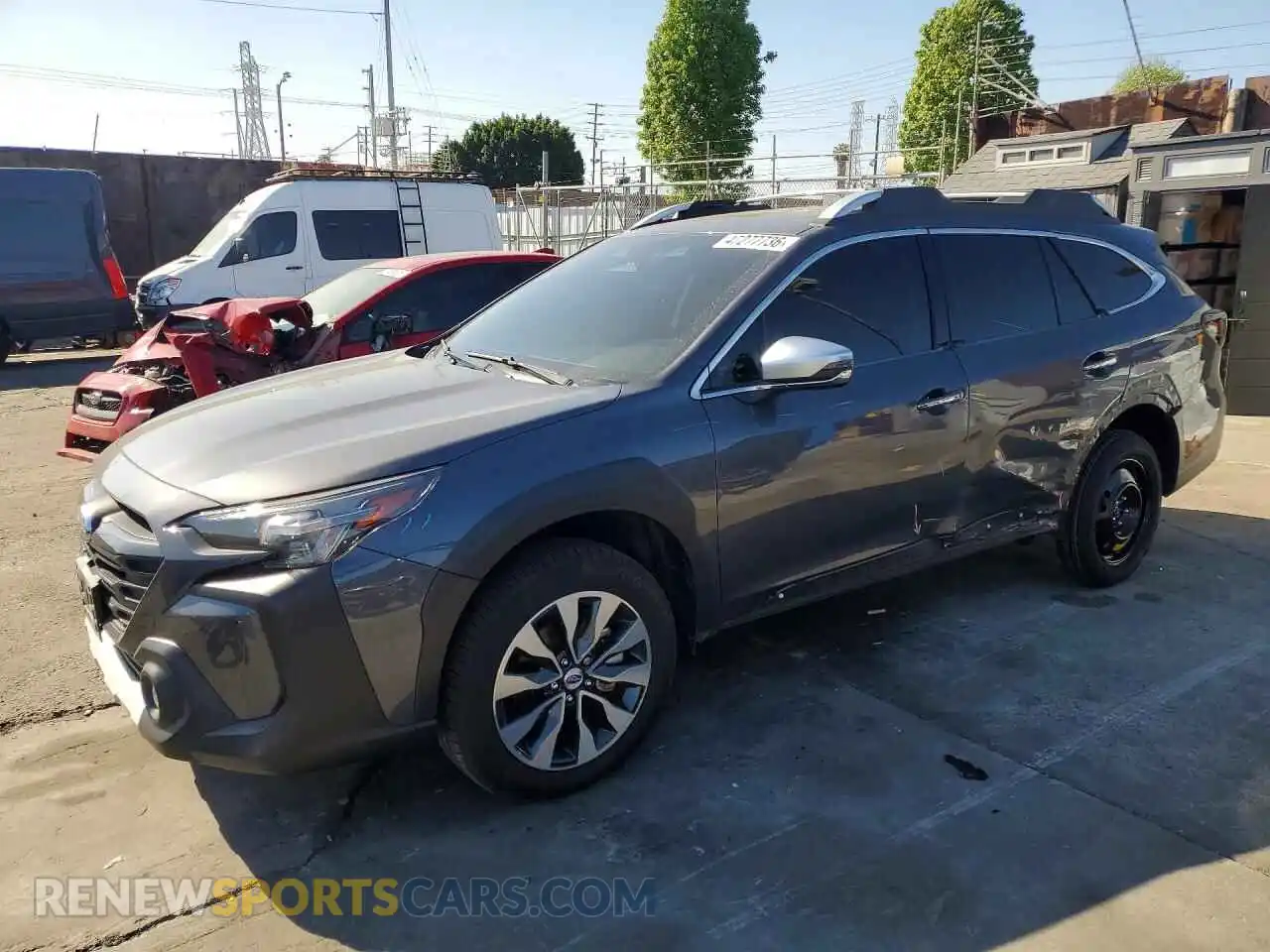1 Photograph of a damaged car 4S4BTGPD8R3247260 SUBARU OUTBACK 2024