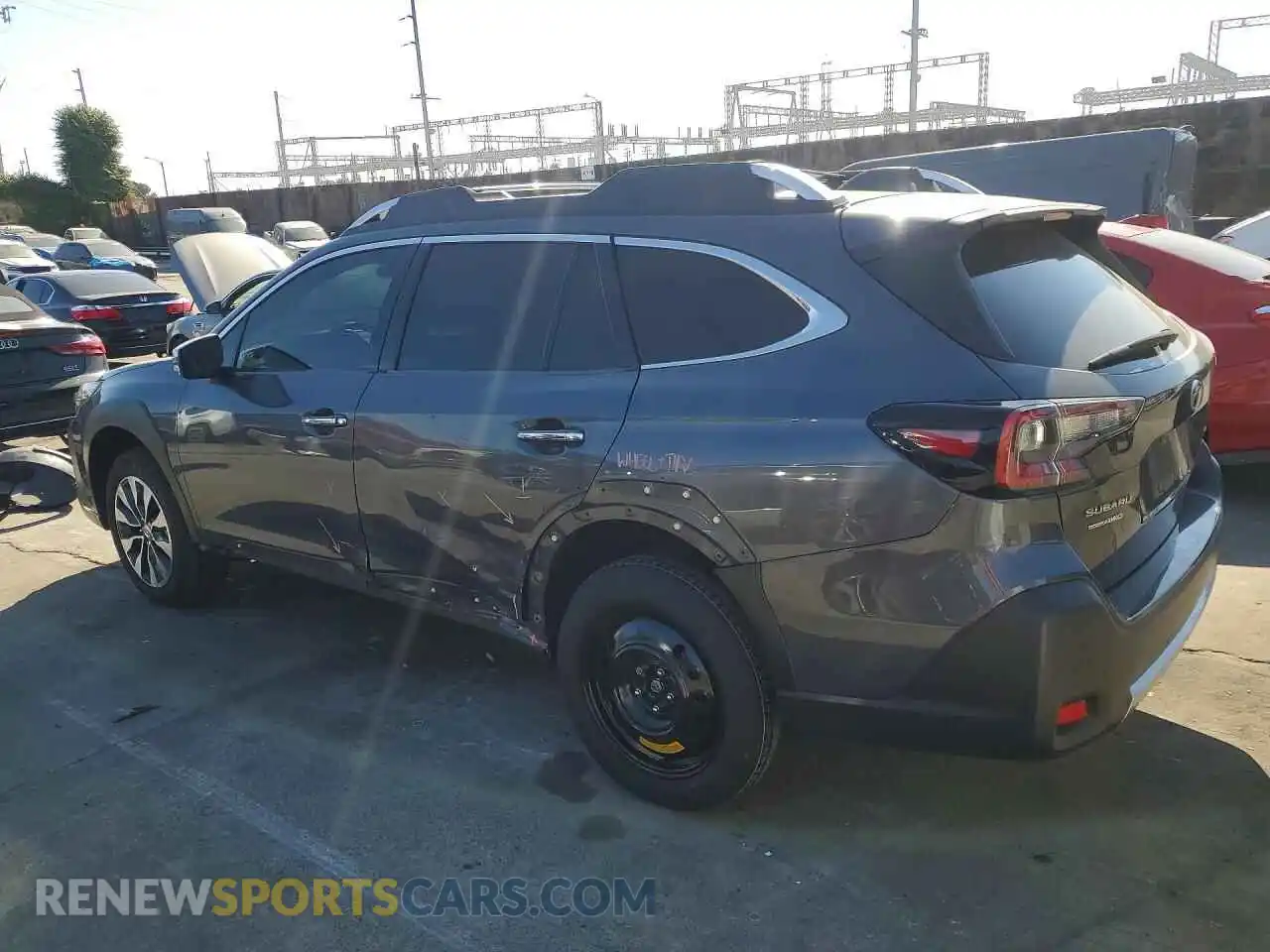 2 Photograph of a damaged car 4S4BTGPD8R3247260 SUBARU OUTBACK 2024