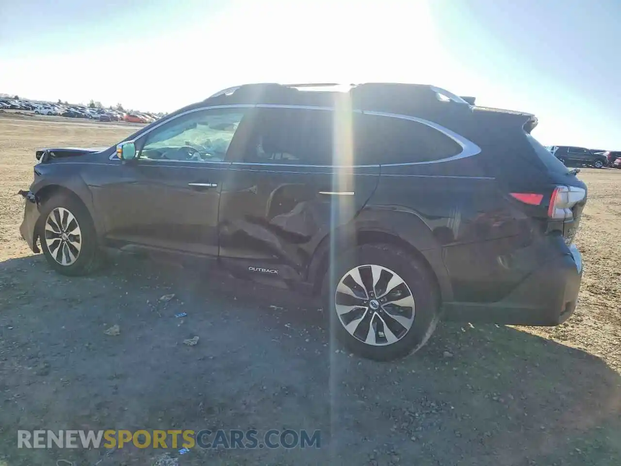 2 Photograph of a damaged car 4S4BTGPDXR3281717 SUBARU OUTBACK 2024