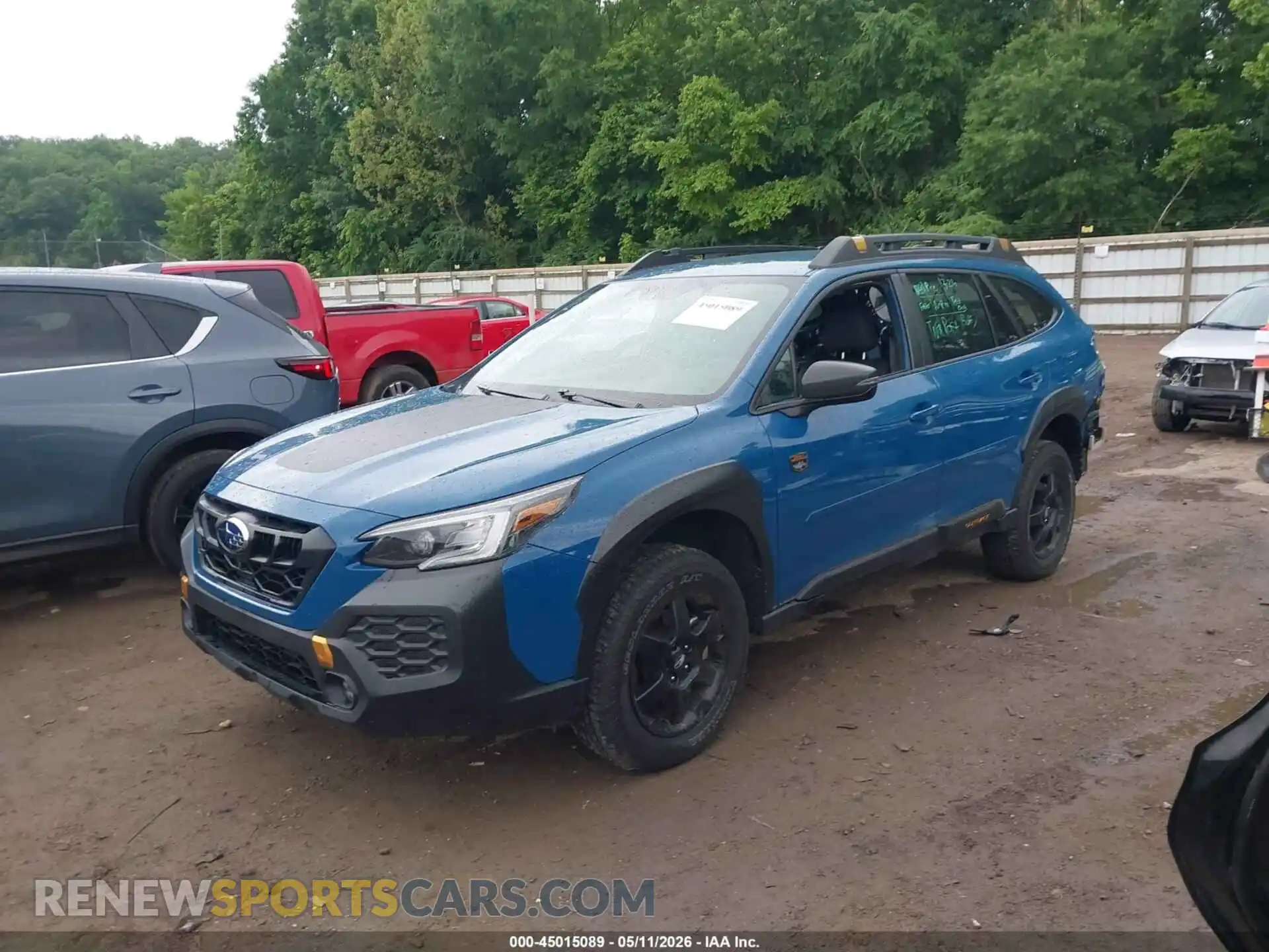2 Photograph of a damaged car 4S4BTGSDXR3106021 SUBARU OUTBACK 2024