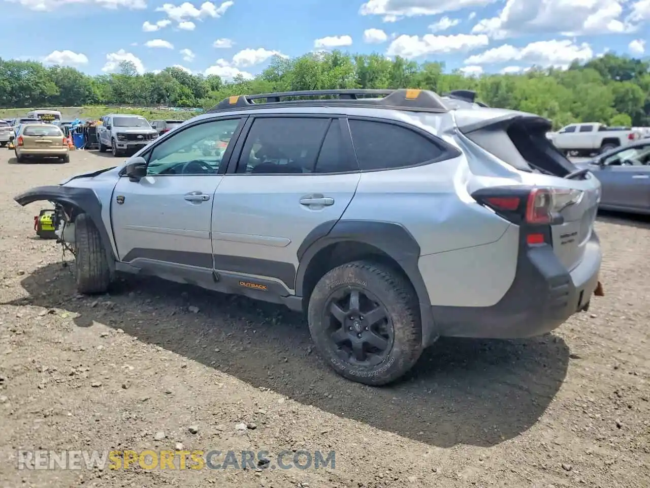 2 Фотография поврежденного автомобиля 4S4BTGSDXR3164758 SUBARU OUTBACK 2024