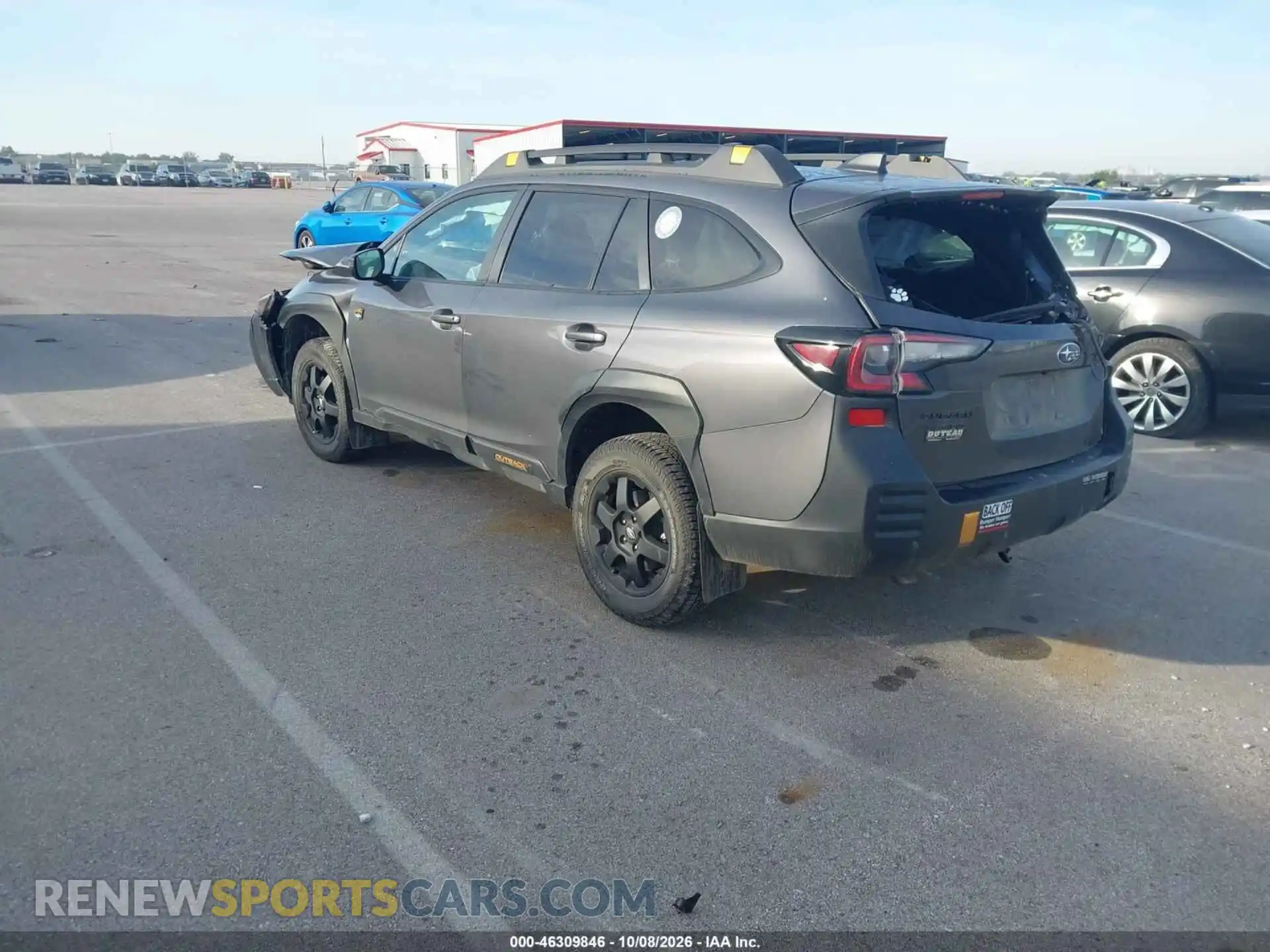 3 Photograph of a damaged car 4S4BTGUD1R3234872 SUBARU OUTBACK 2024