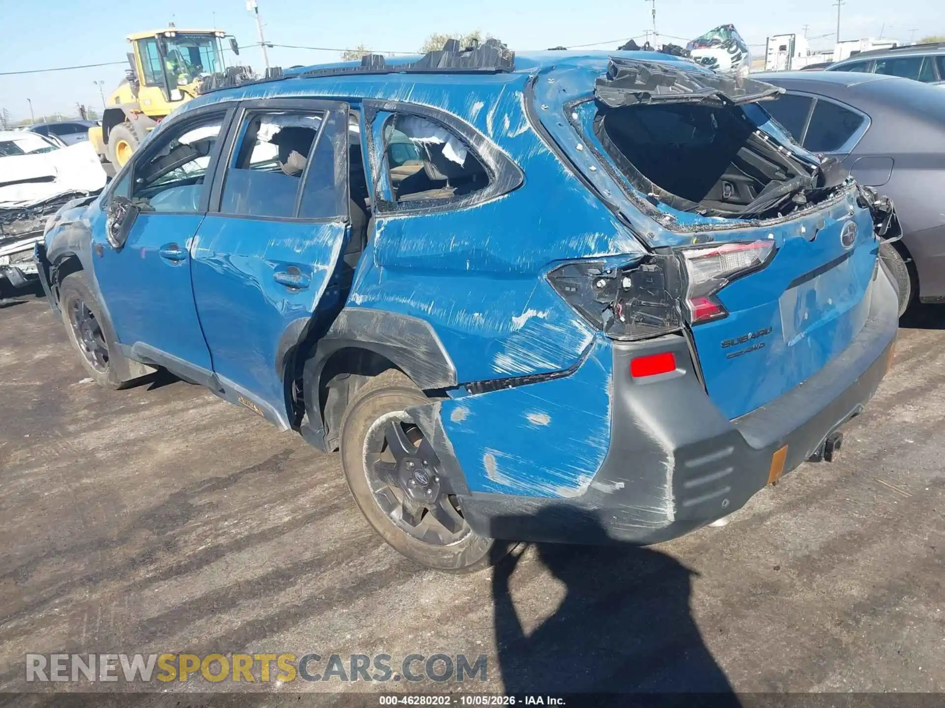 3 fotografías del automóvil dañado 4S4BTGUD2R3159583 SUBARU OUTBACK 2024