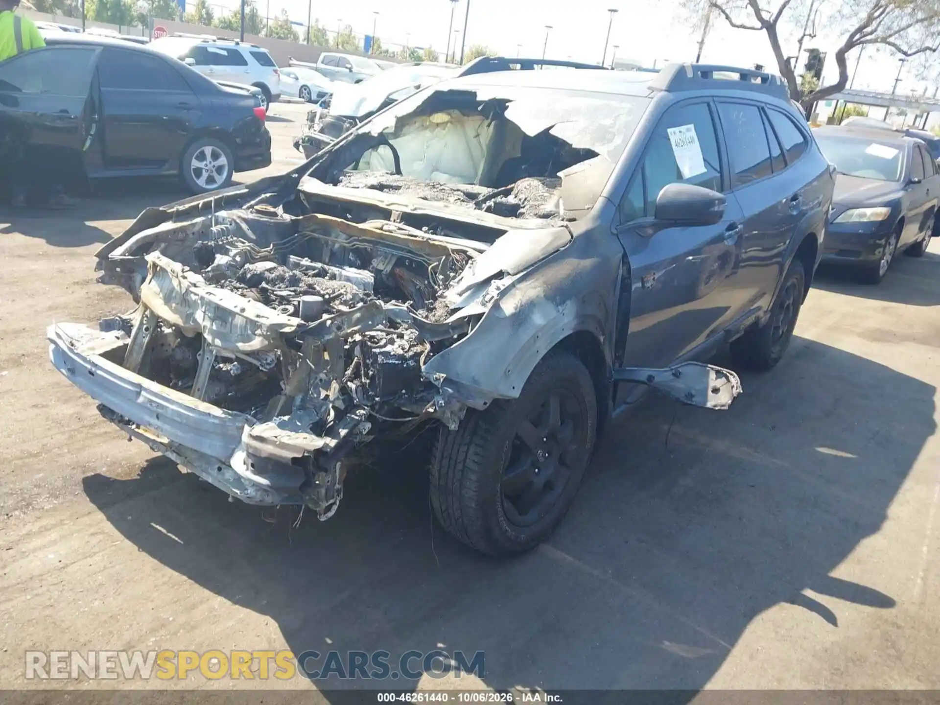 2 Photograph of a damaged car 4S4BTGUD2R3270831 SUBARU OUTBACK 2024