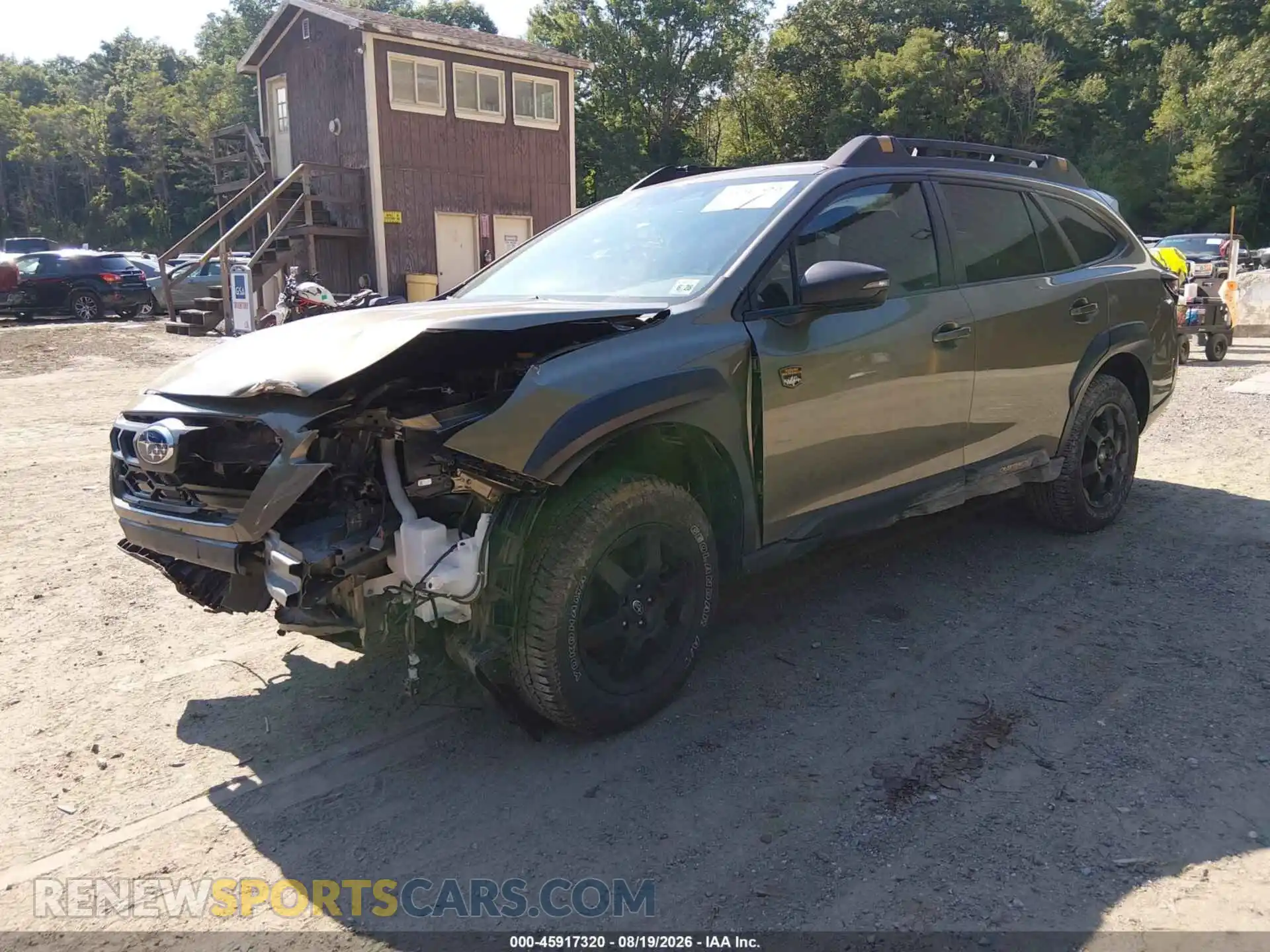 2 Photograph of a damaged car 4S4BTGUD3R3113552 SUBARU OUTBACK 2024