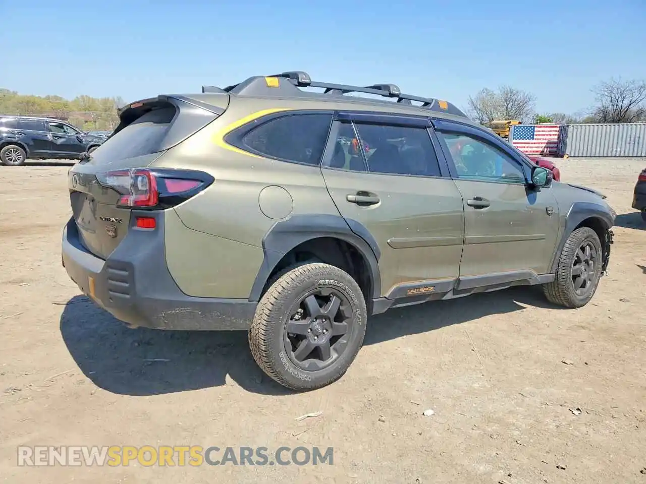 3 Photograph of a damaged car 4S4BTGUD6R3150031 SUBARU OUTBACK 2024
