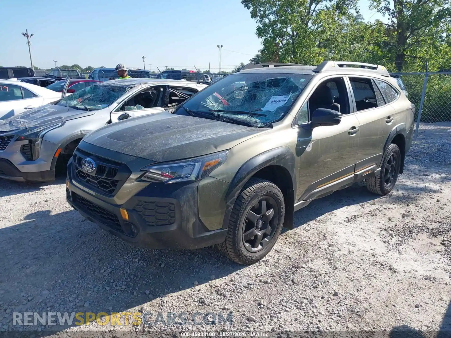 2 fotografías del automóvil dañado 4S4BTGUD6R3216593 SUBARU OUTBACK 2024