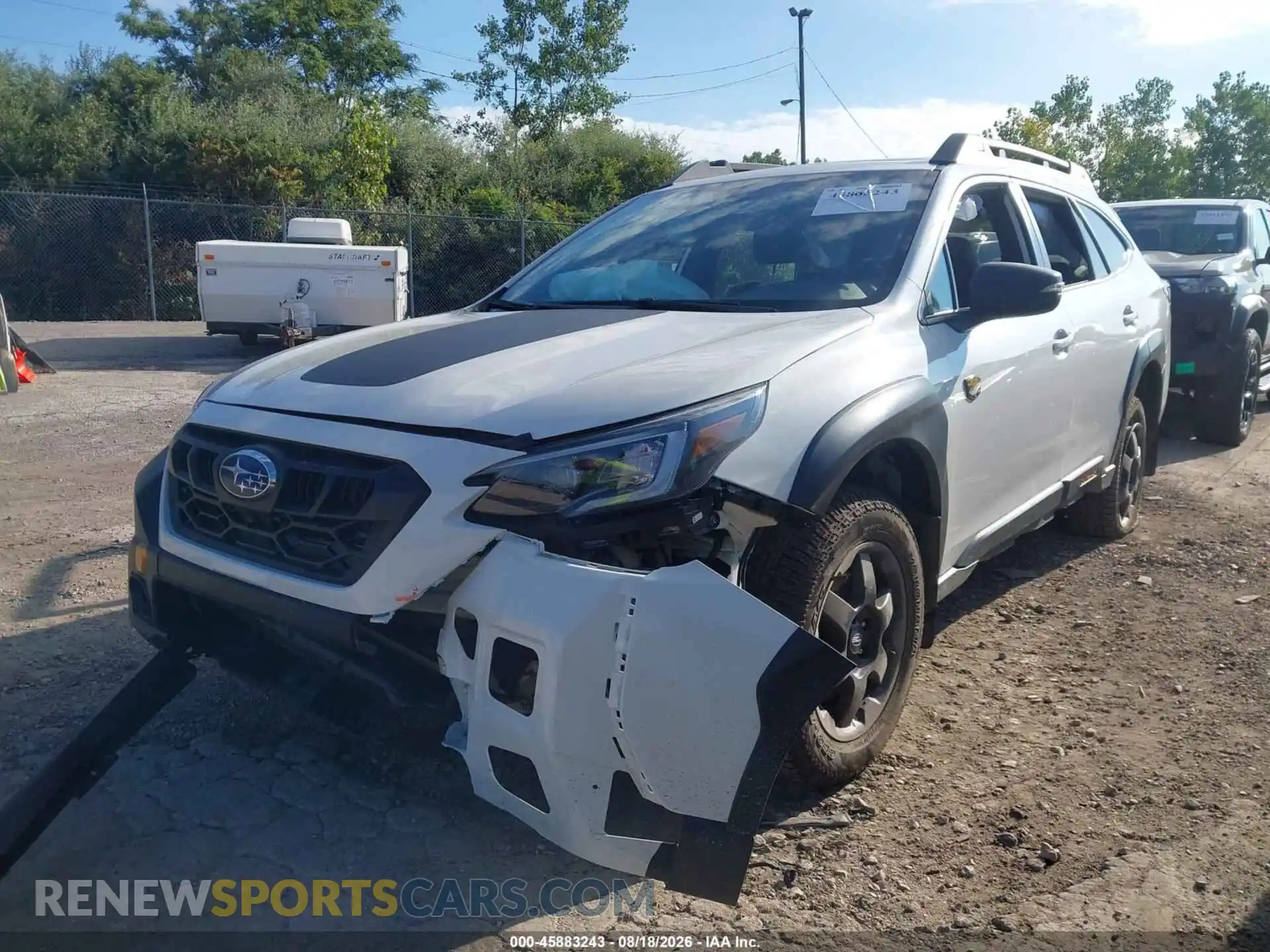 2 Photograph of a damaged car 4S4BTGUD6R3222233 SUBARU OUTBACK 2024