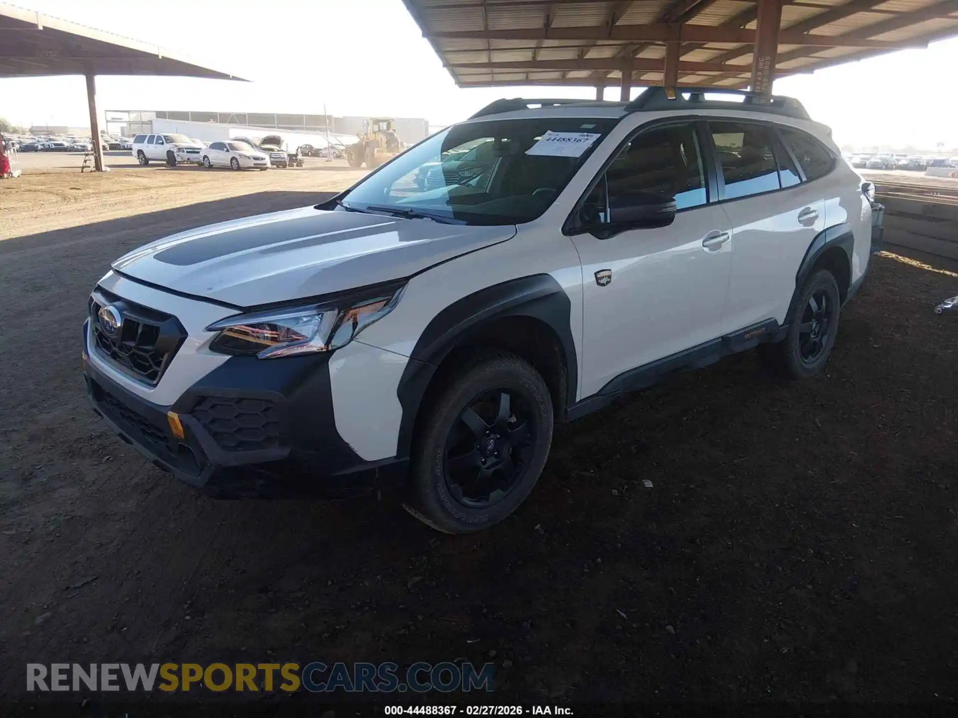 2 Photograph of a damaged car 4S4BTGUD7R3124389 SUBARU OUTBACK 2024
