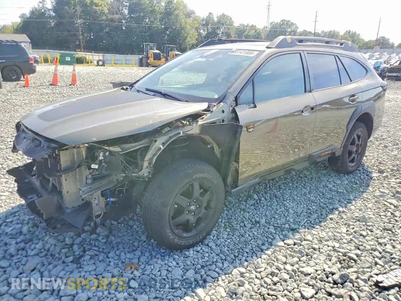1 Photograph of a damaged car 4S4BTGUD7R3198010 SUBARU OUTBACK 2024