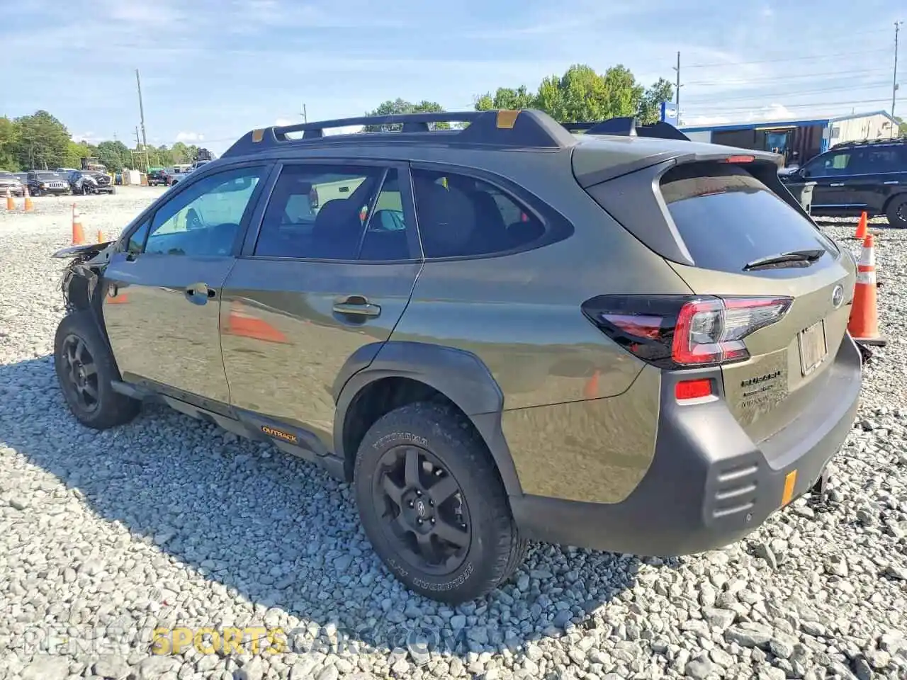 2 Photograph of a damaged car 4S4BTGUD7R3198010 SUBARU OUTBACK 2024