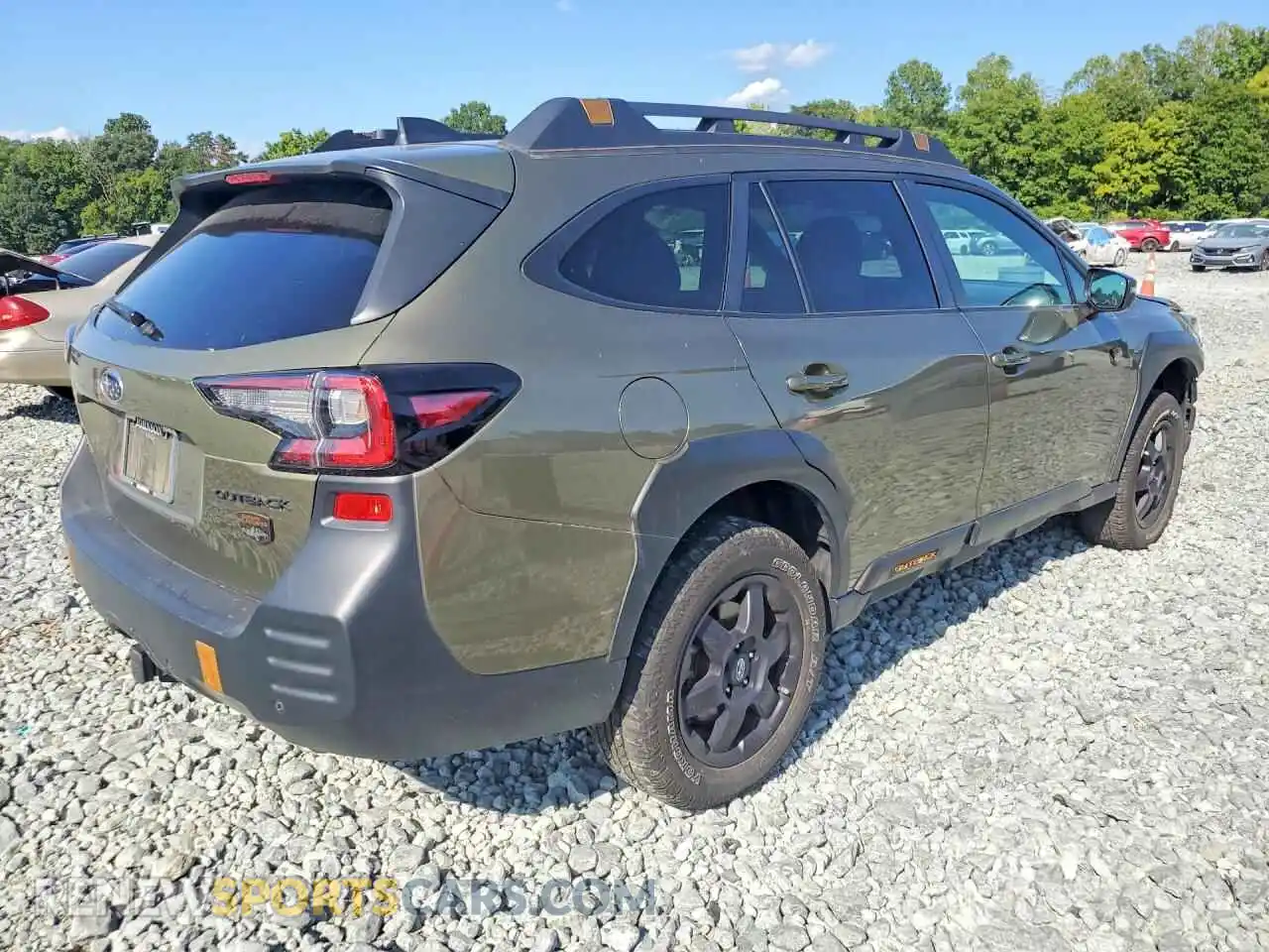 3 Photograph of a damaged car 4S4BTGUD7R3198010 SUBARU OUTBACK 2024