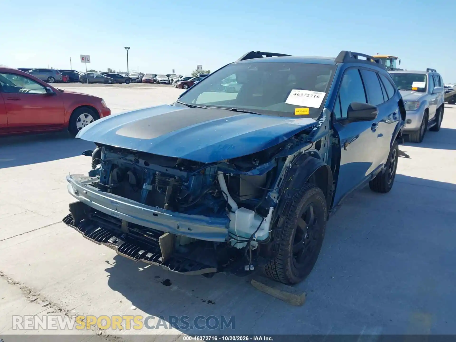 2 Photograph of a damaged car 4S4BTGUD8R3183144 SUBARU OUTBACK 2024