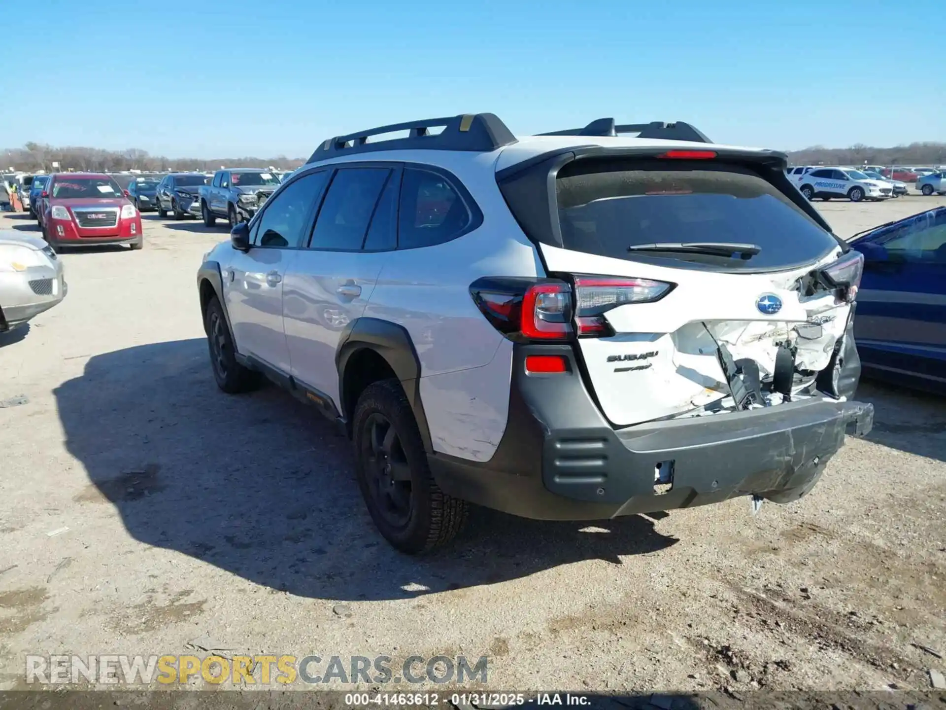 3 Photograph of a damaged car 4S4BTGUD8R3283129 SUBARU OUTBACK 2024
