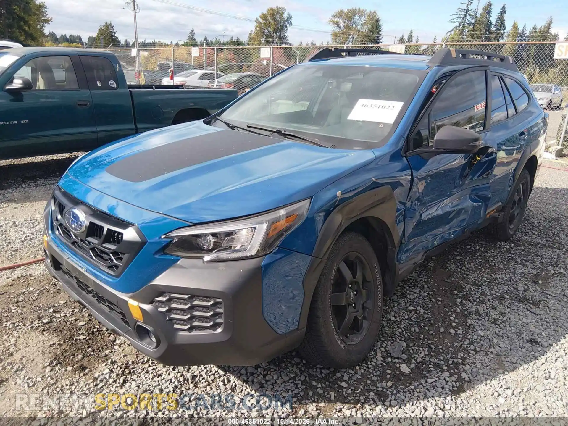 2 Photograph of a damaged car 4S4BTGUD9R3255954 SUBARU OUTBACK 2024