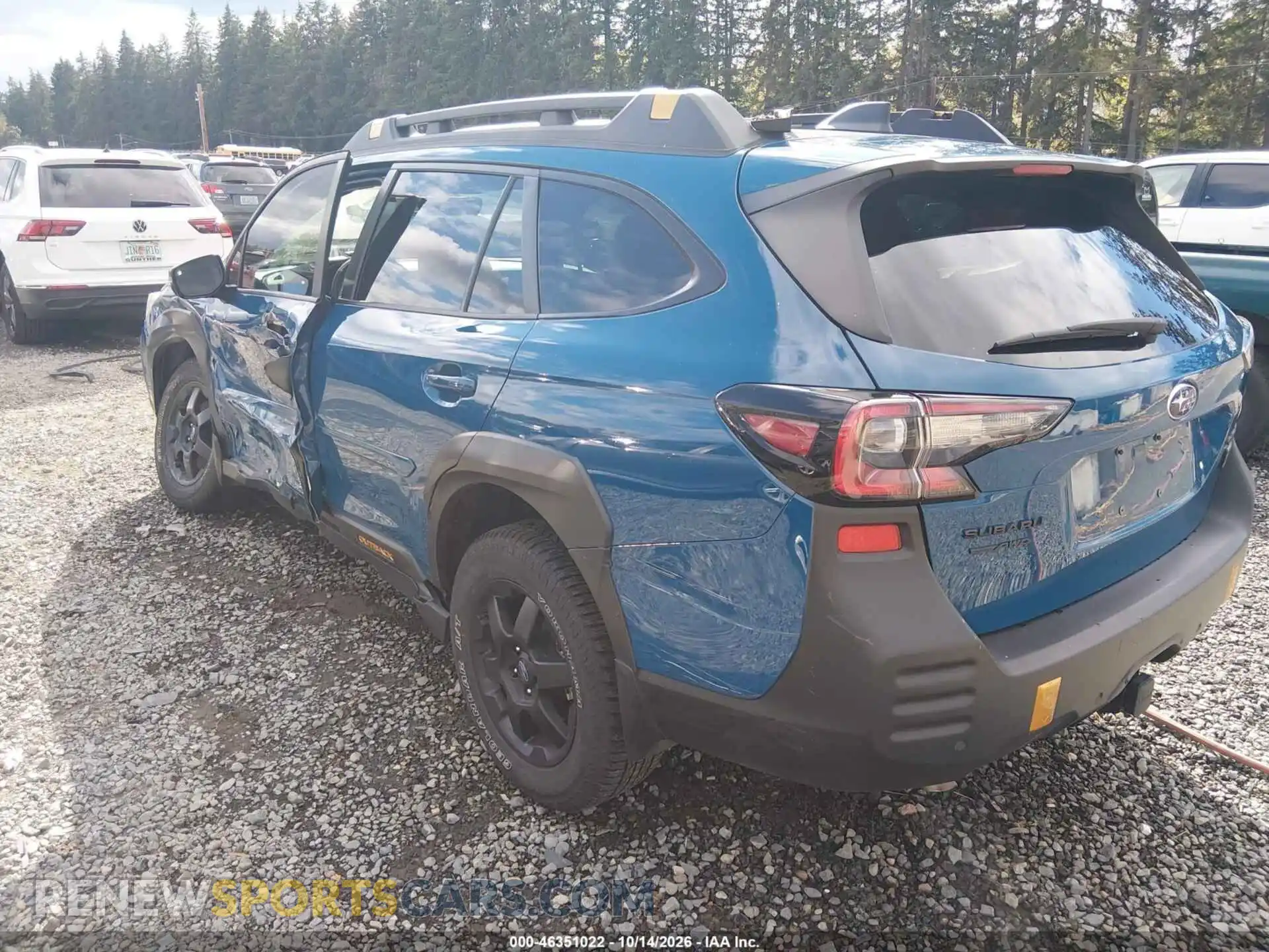 3 Photograph of a damaged car 4S4BTGUD9R3255954 SUBARU OUTBACK 2024