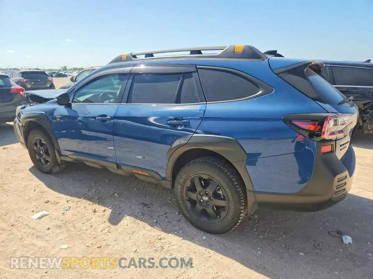 2 Photograph of a damaged car 4S4BTGUDXR3215561 SUBARU OUTBACK 2024