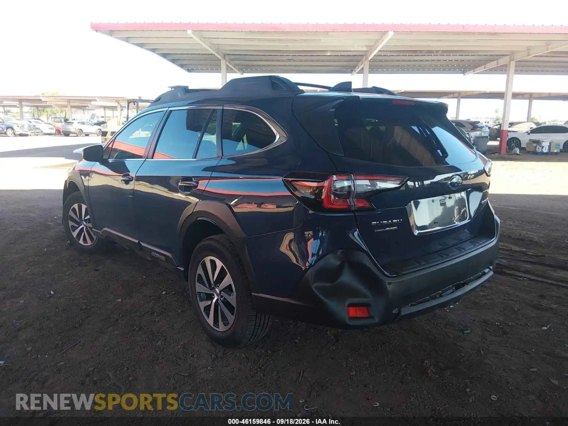 3 Photograph of a damaged car 4S4BTAAC5S3211805 SUBARU OUTBACK 2025