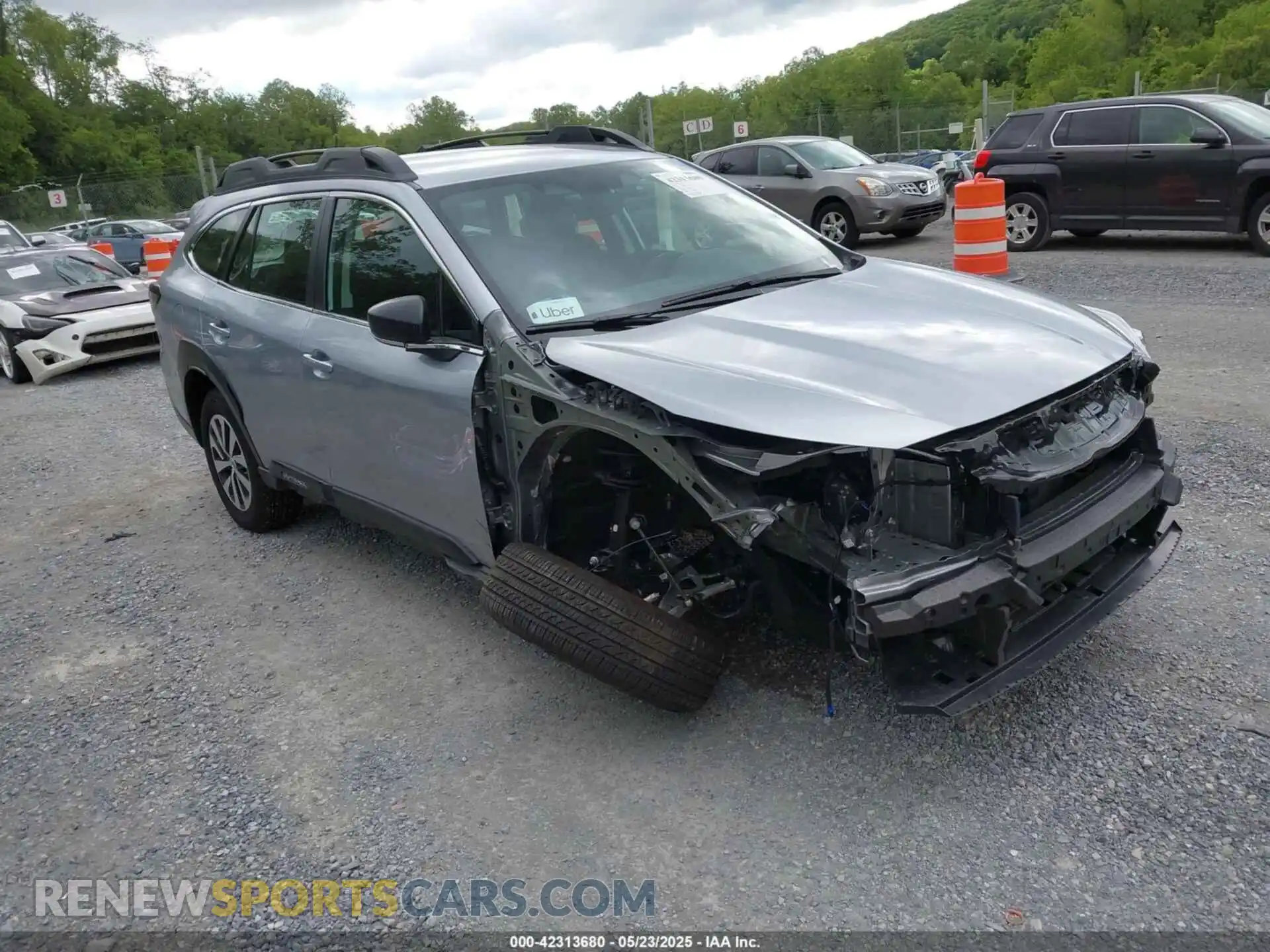 1 Photograph of a damaged car 4S4BTAAC9S3138891 SUBARU OUTBACK 2025