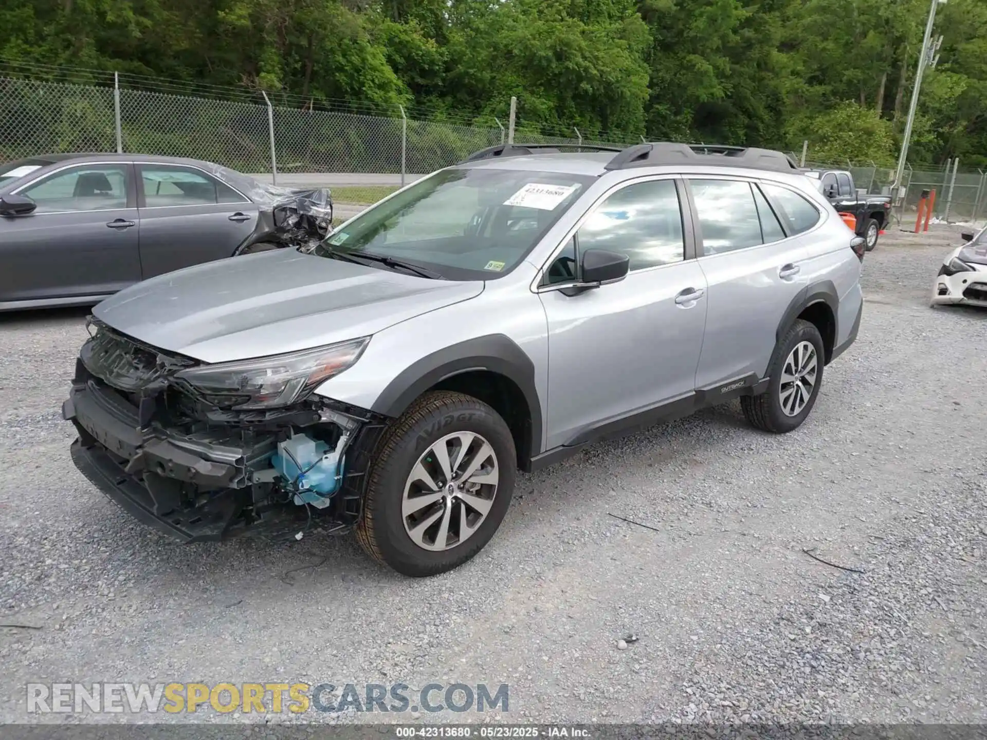 2 Photograph of a damaged car 4S4BTAAC9S3138891 SUBARU OUTBACK 2025