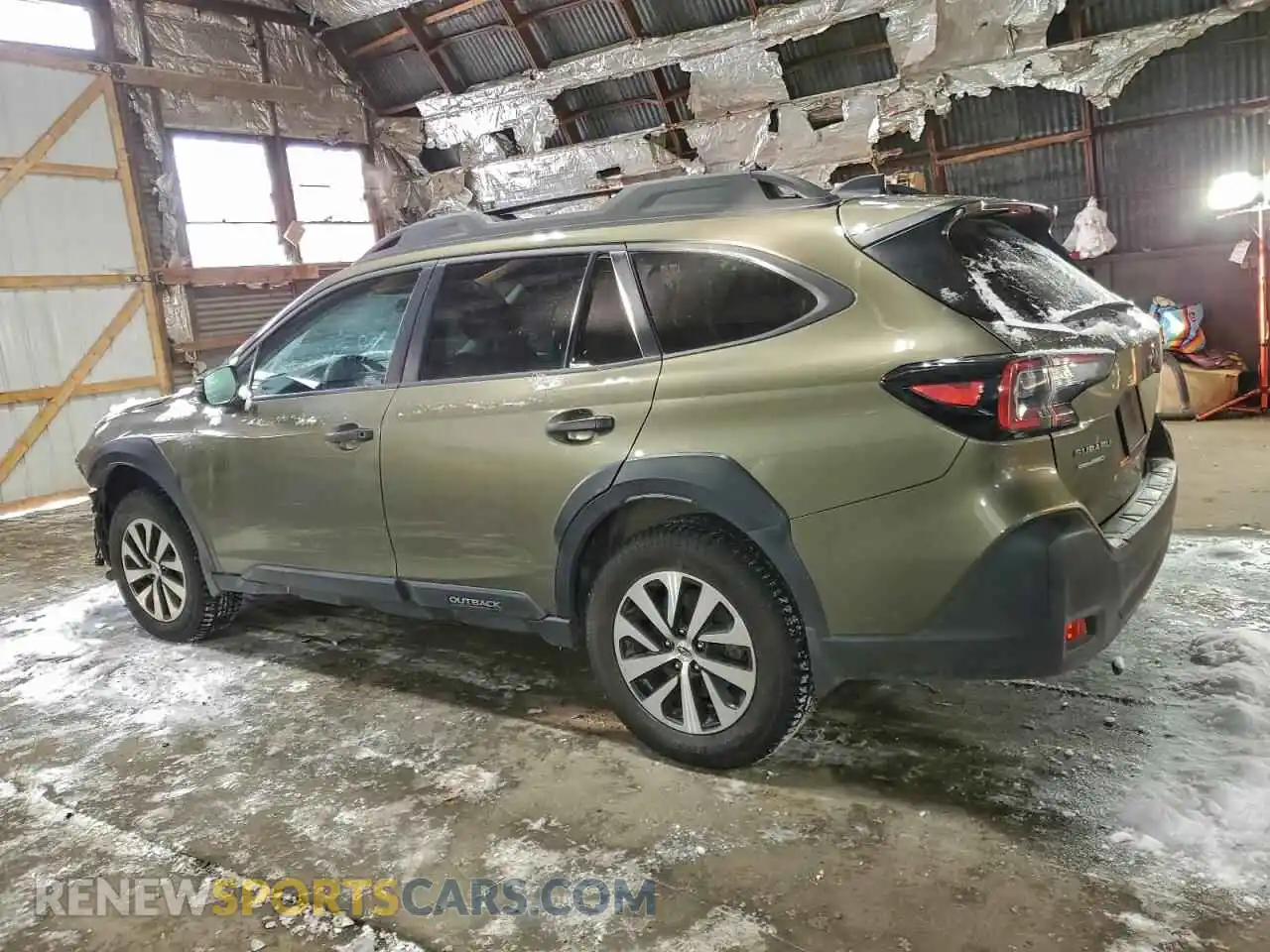 2 Photograph of a damaged car 4S4BTACC0S3108241 SUBARU OUTBACK 2025