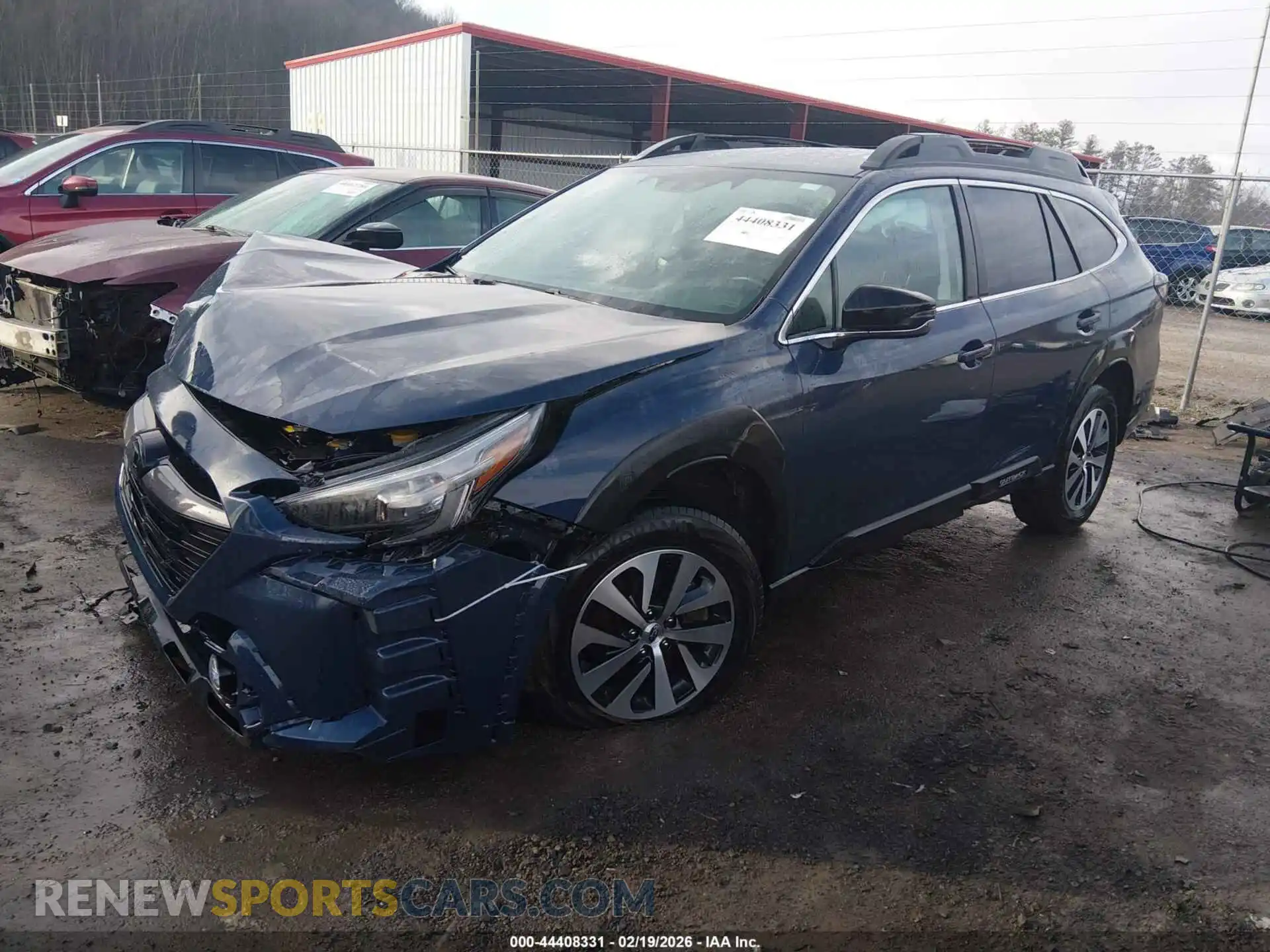 2 Photograph of a damaged car 4S4BTACC0S3178029 SUBARU OUTBACK 2025