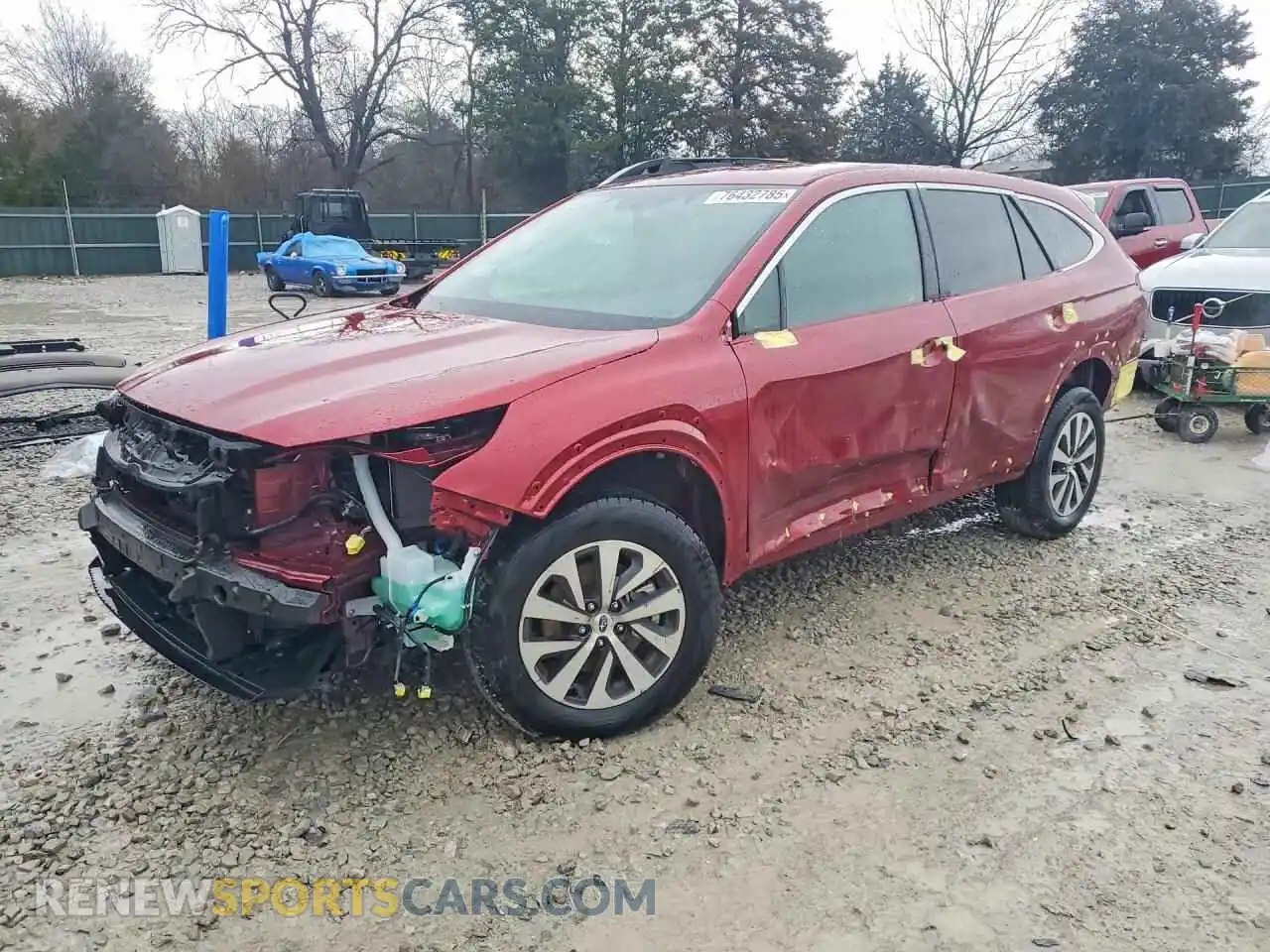 1 Photograph of a damaged car 4S4BTACC1S3237136 SUBARU OUTBACK 2025