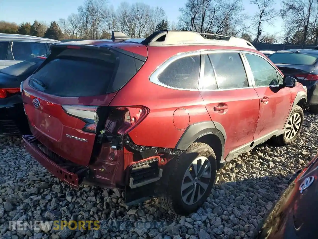3 Photograph of a damaged car 4S4BTACC1S3237136 SUBARU OUTBACK 2025