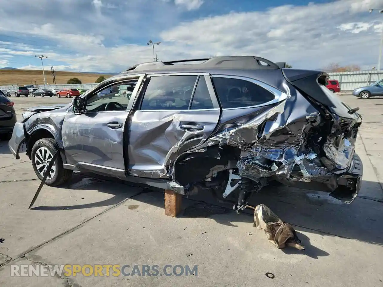 2 Photograph of a damaged car 4S4BTACC2S3155285 SUBARU OUTBACK 2025