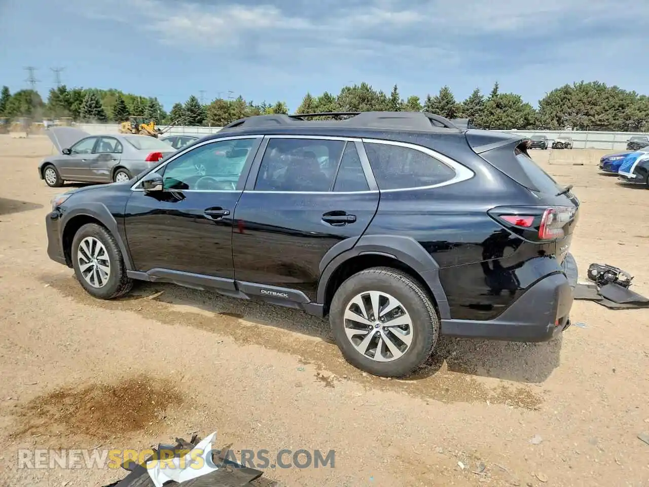2 fotografías del automóvil dañado 4S4BTACC3S3110209 SUBARU OUTBACK 2025