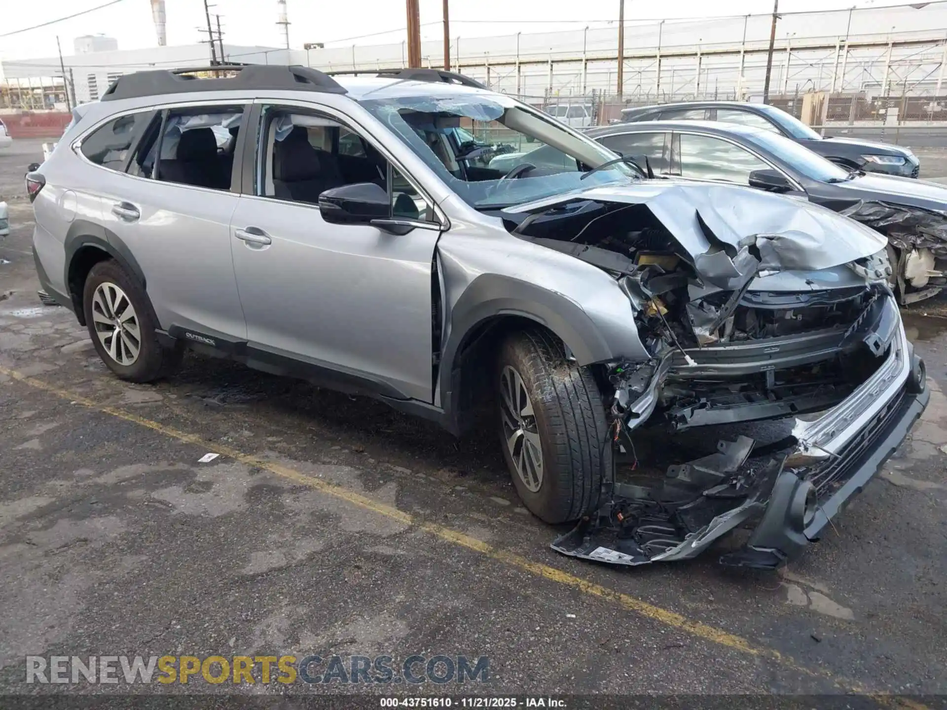 1 fotografías del automóvil dañado 4S4BTACC5S3123690 SUBARU OUTBACK 2025
