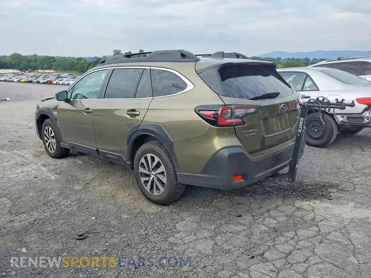 2 Photograph of a damaged car 4S4BTACC5S3179595 SUBARU OUTBACK 2025