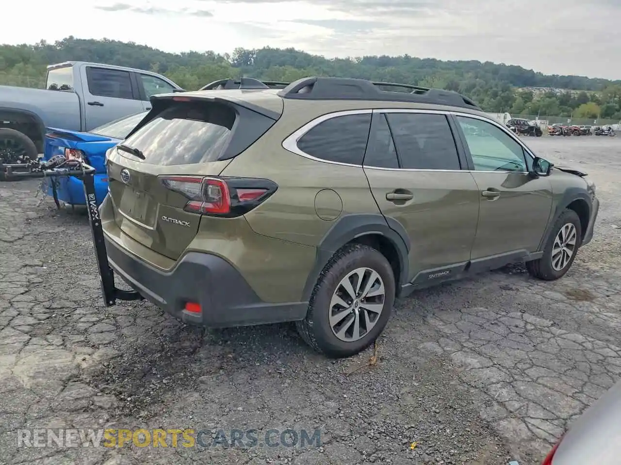 3 Photograph of a damaged car 4S4BTACC5S3179595 SUBARU OUTBACK 2025